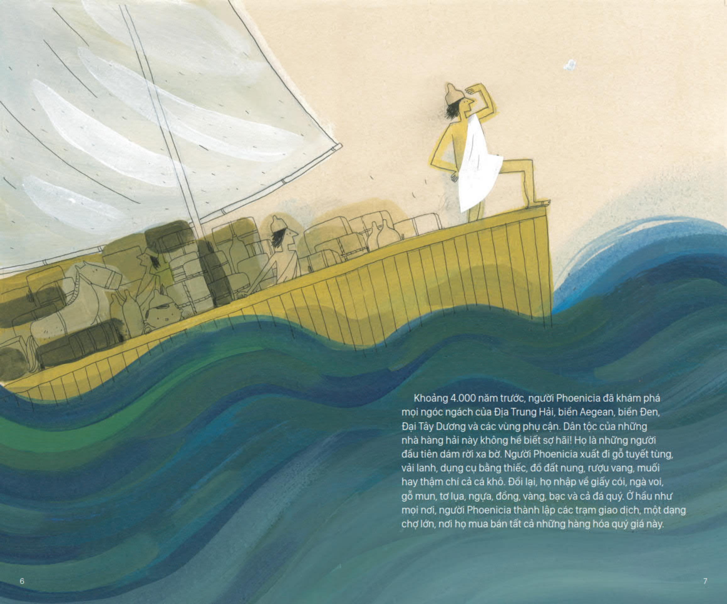 lịch sử sinh hoạt của loài người - đi đó đây