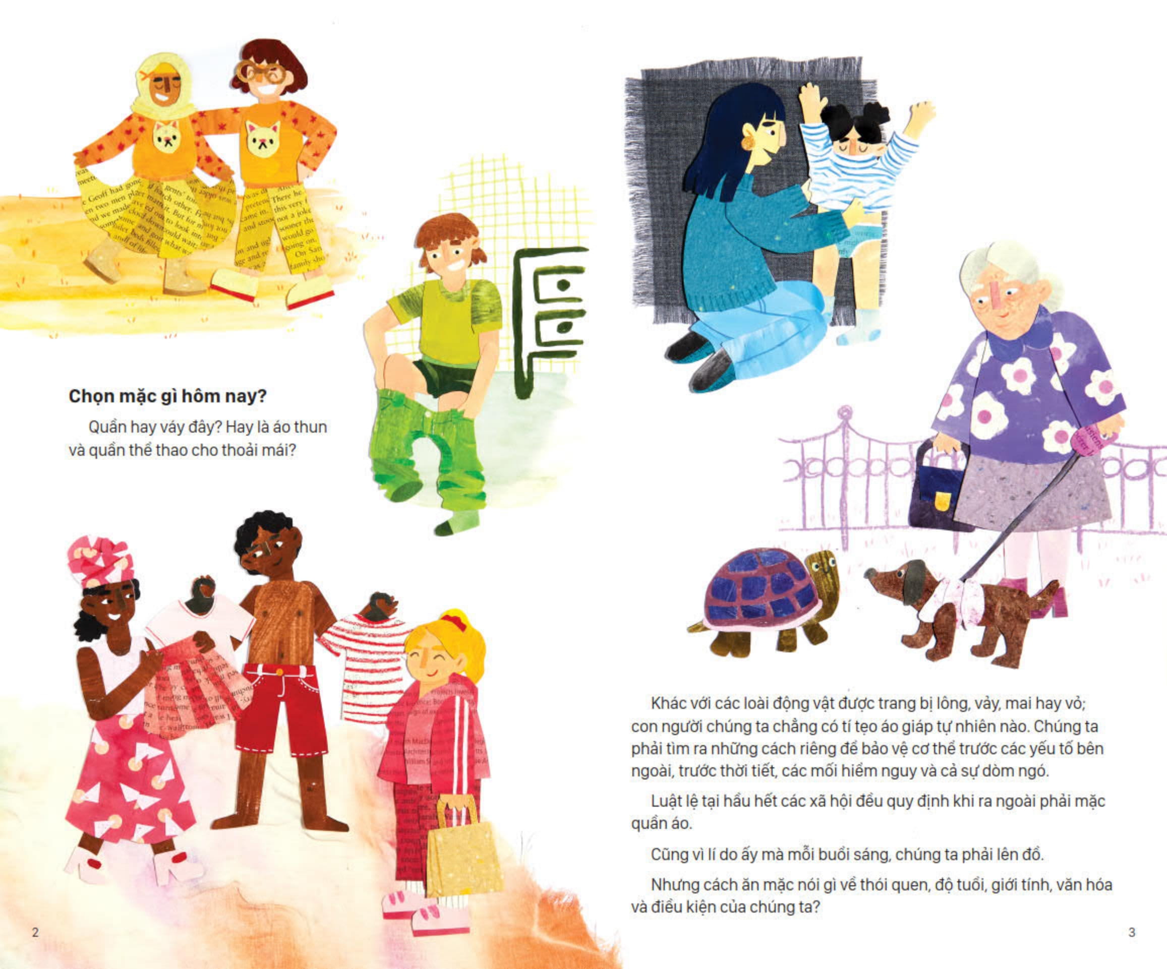 lịch sử sinh hoạt của loài người - mặc