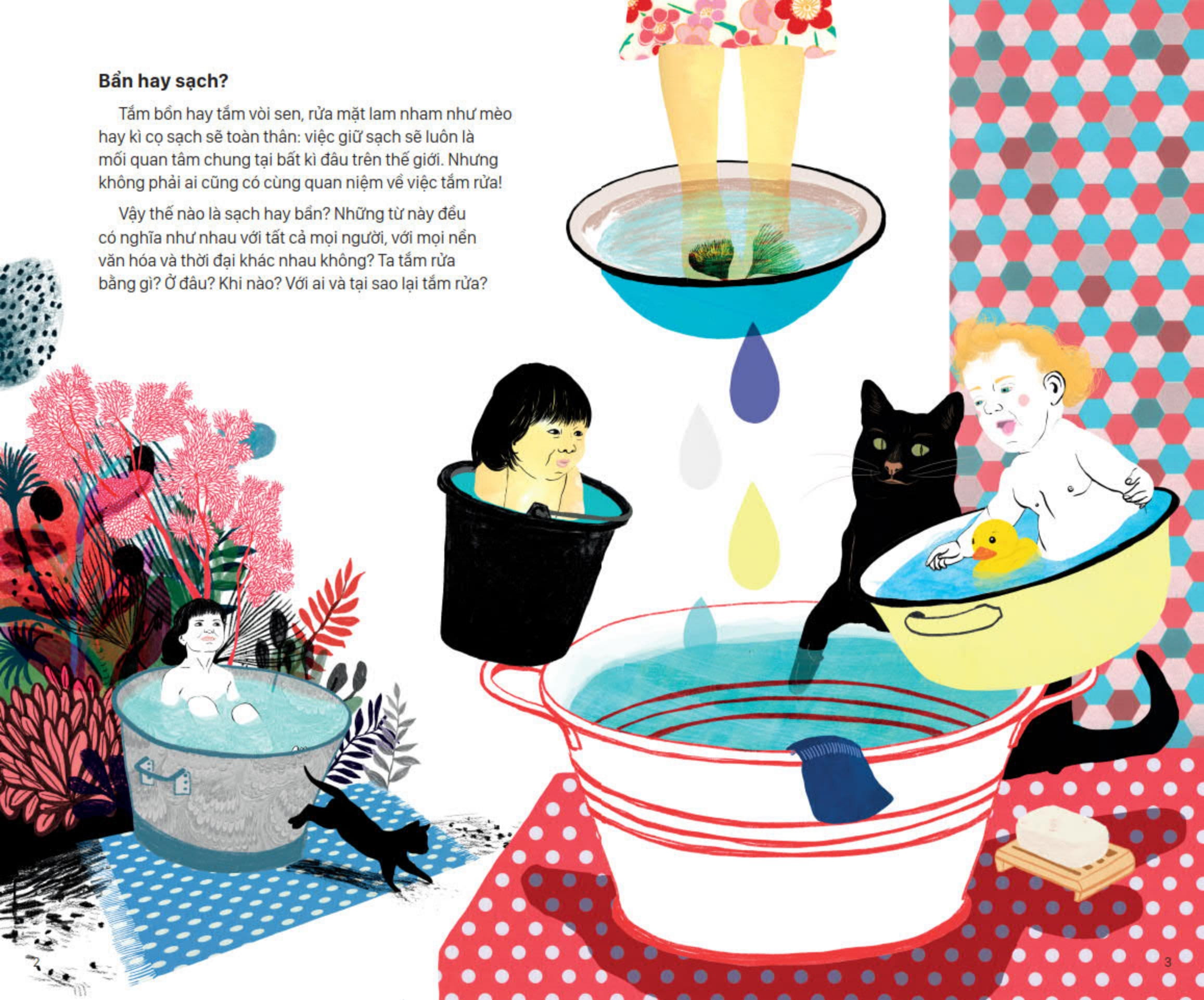 lịch sử sinh hoạt của loài người - tắm rửa