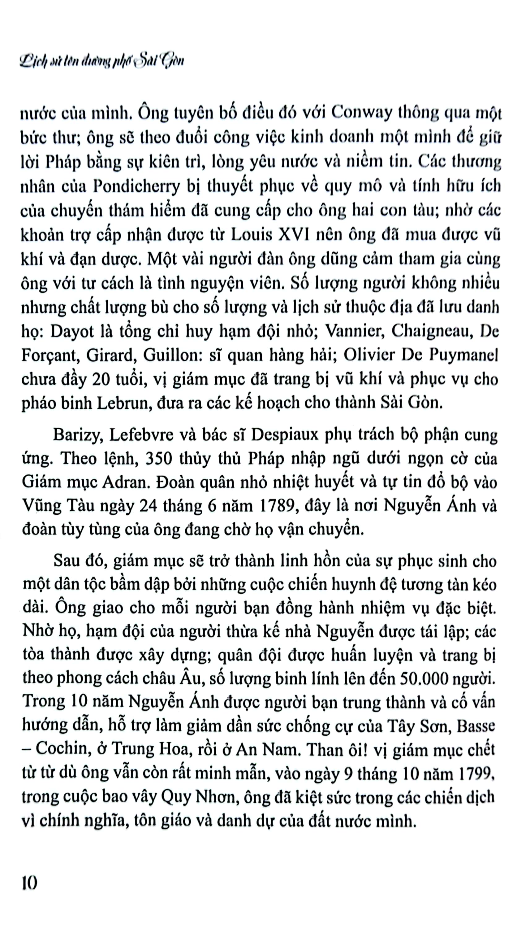 Lịch Sử Tên Đường Phố Sài Gòn