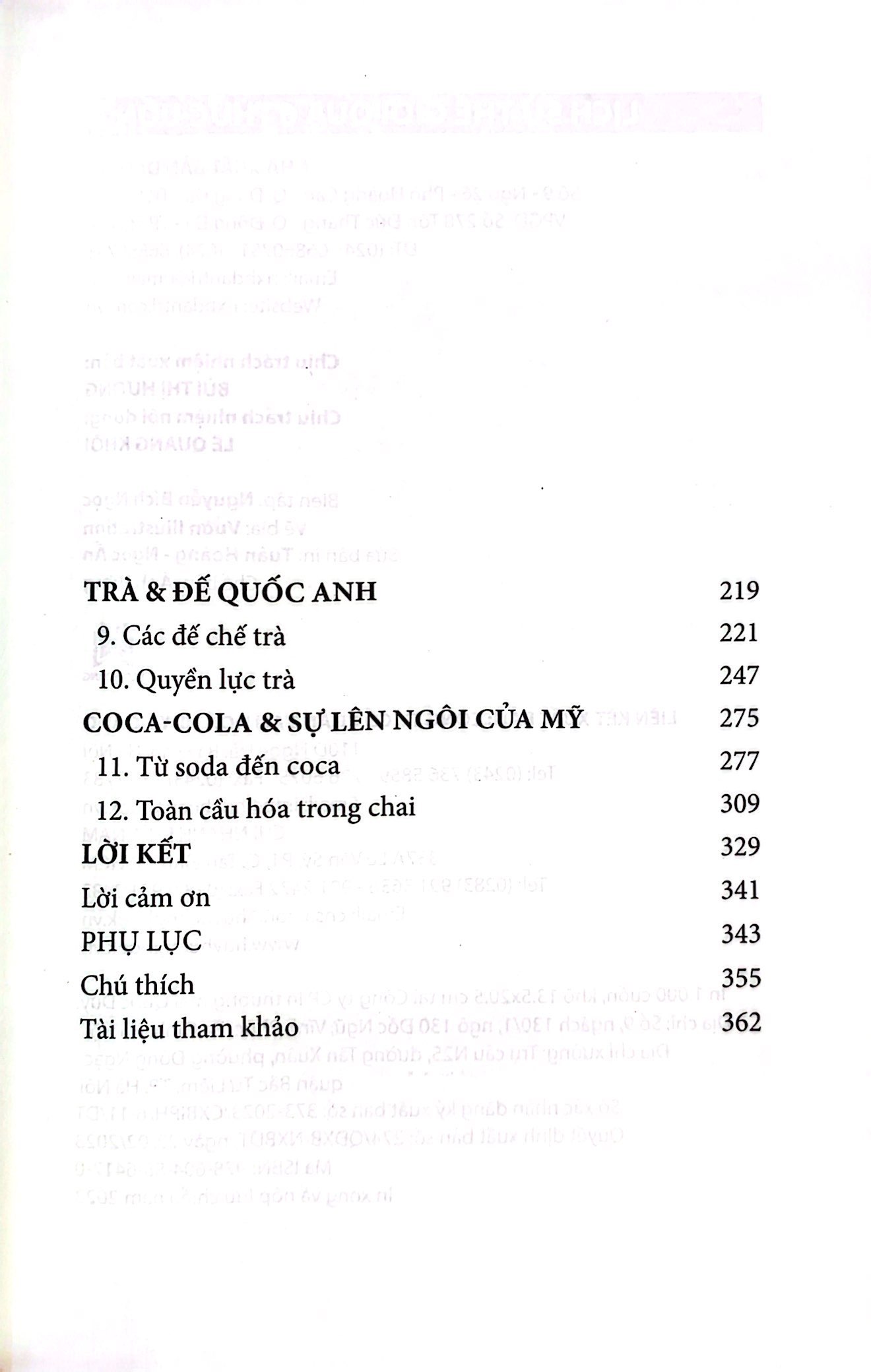lịch sử thế giới qua 6 thức uống - a history of the world in 6 glasses