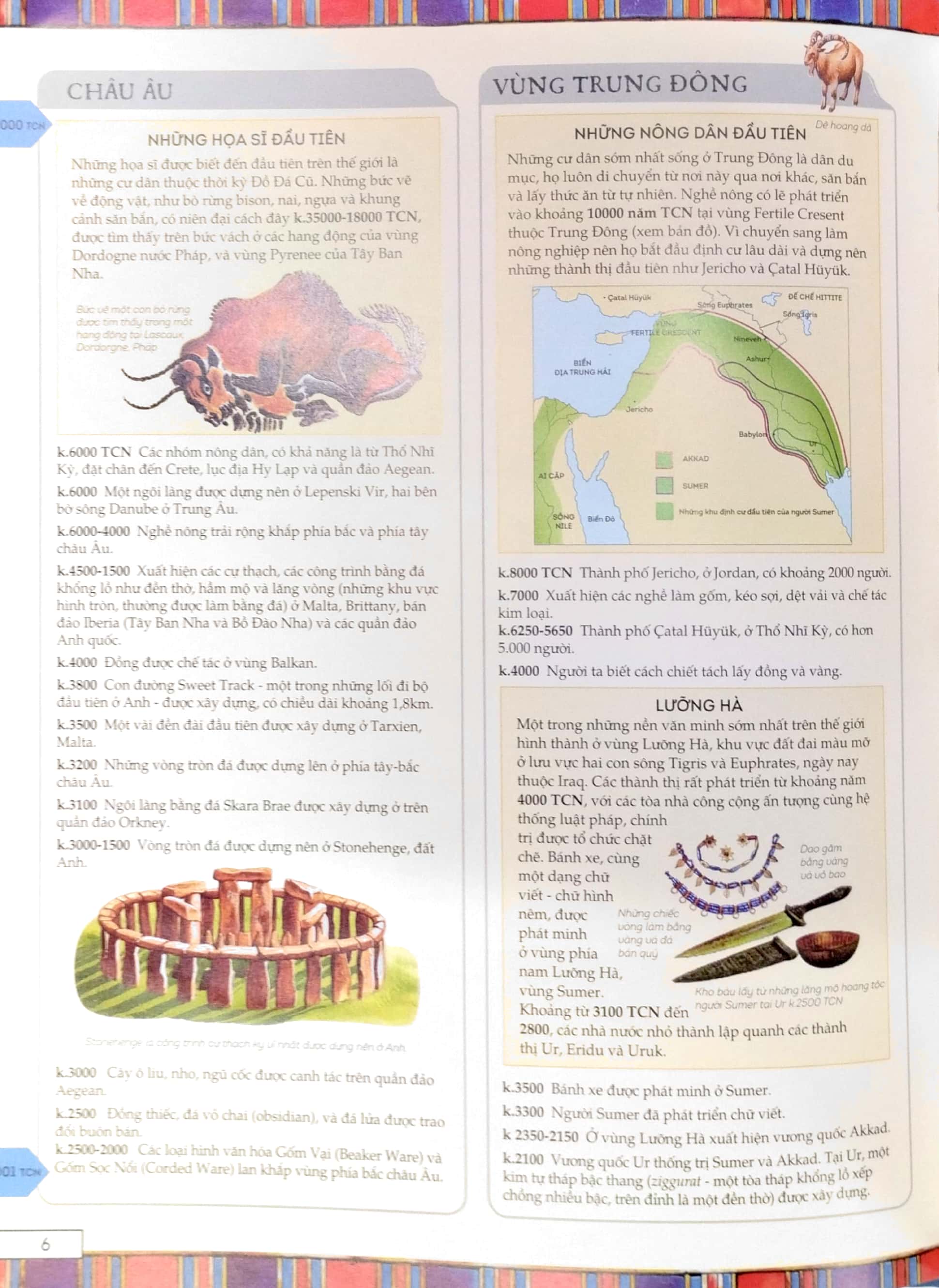 lịch sử thế giới theo dòng sự kiện - từ thời đồ đá tới thời hiện đại - bìa cứng