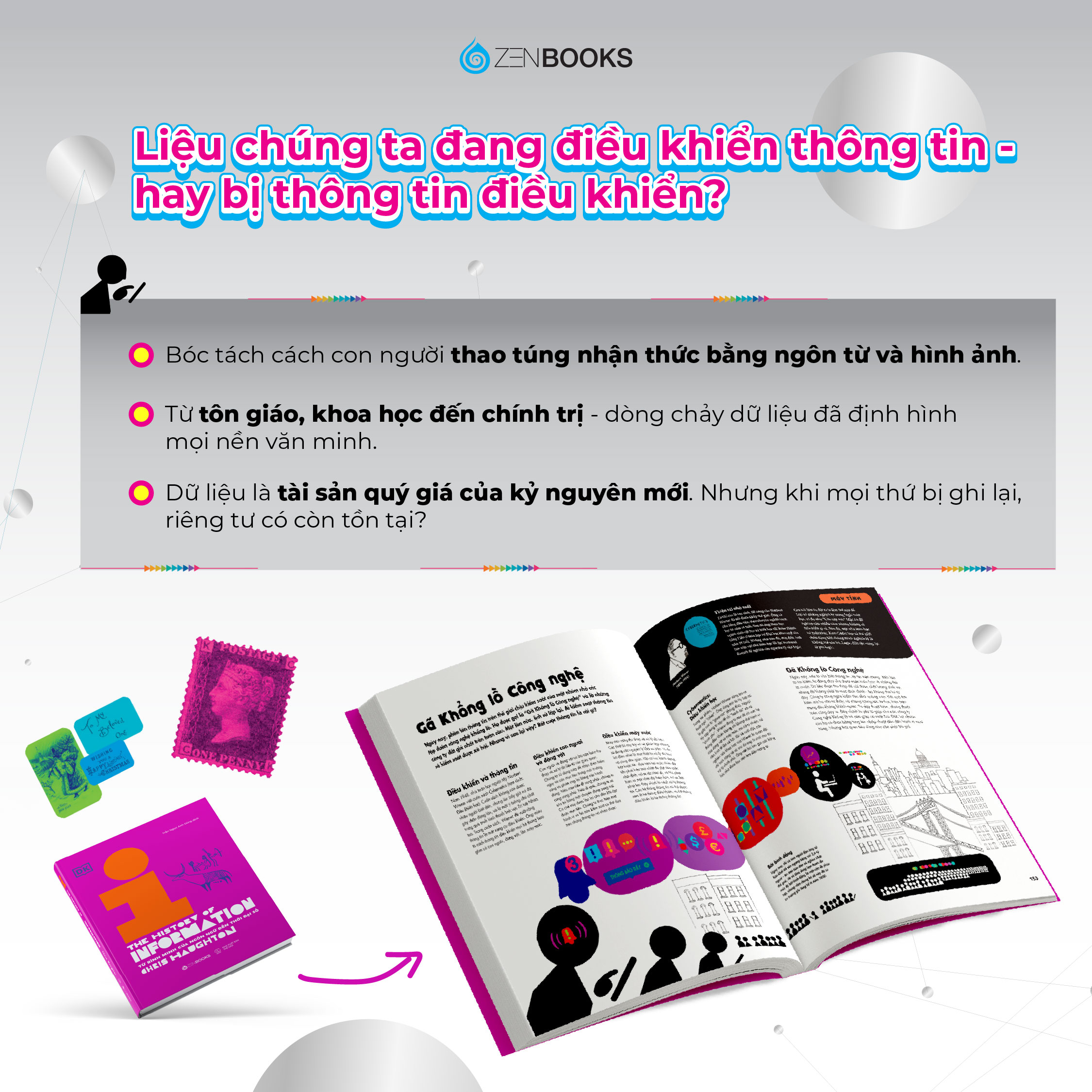 Lich Su Thong Tin - The History Of Information - Tu Binh Minh Cua Ngon Ngu Den Thoi Dai So - Bia Cung