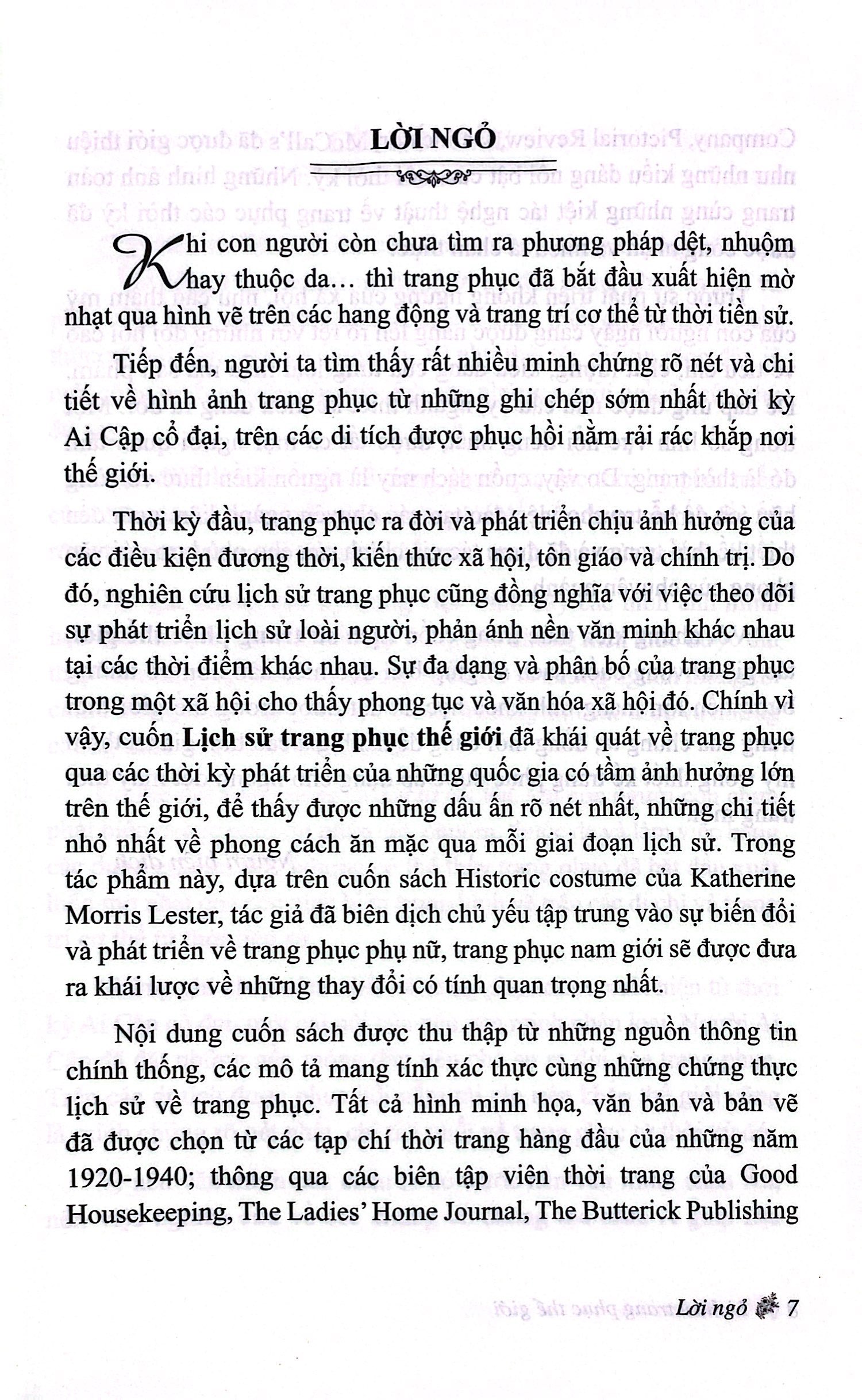 lịch sử trang phục thế giới