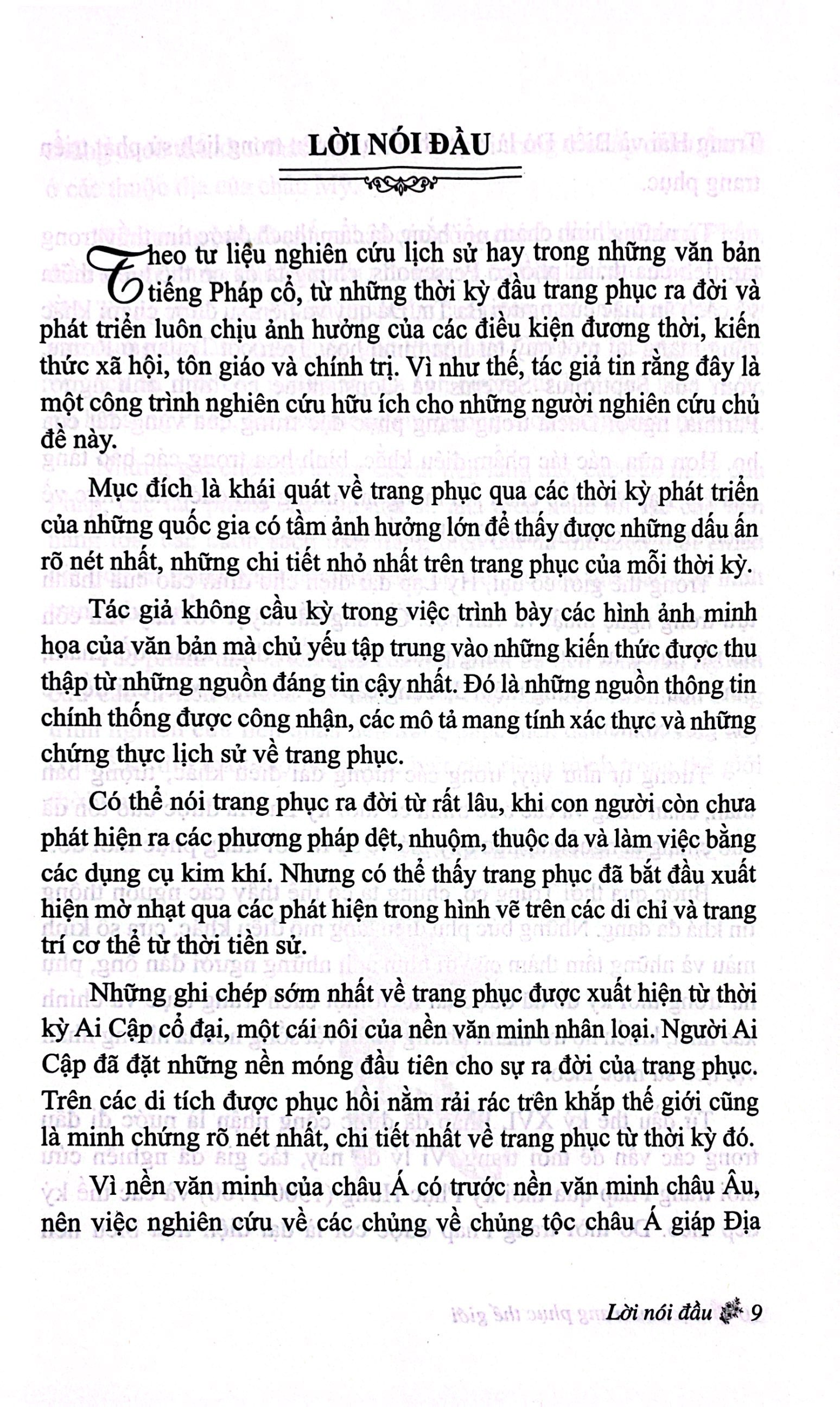 lịch sử trang phục thế giới