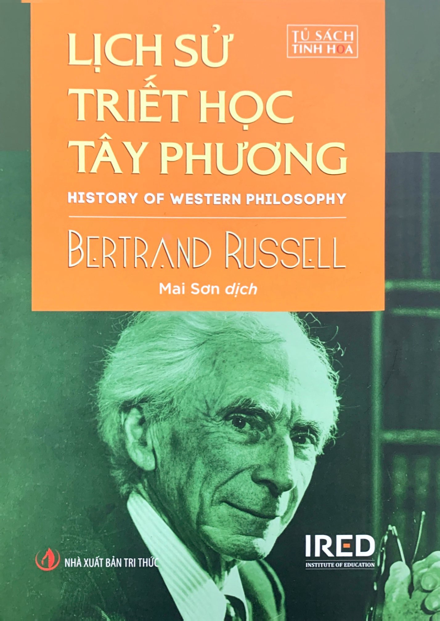 lịch sử triết học phương tây - history of western philosophy - bìa cứng