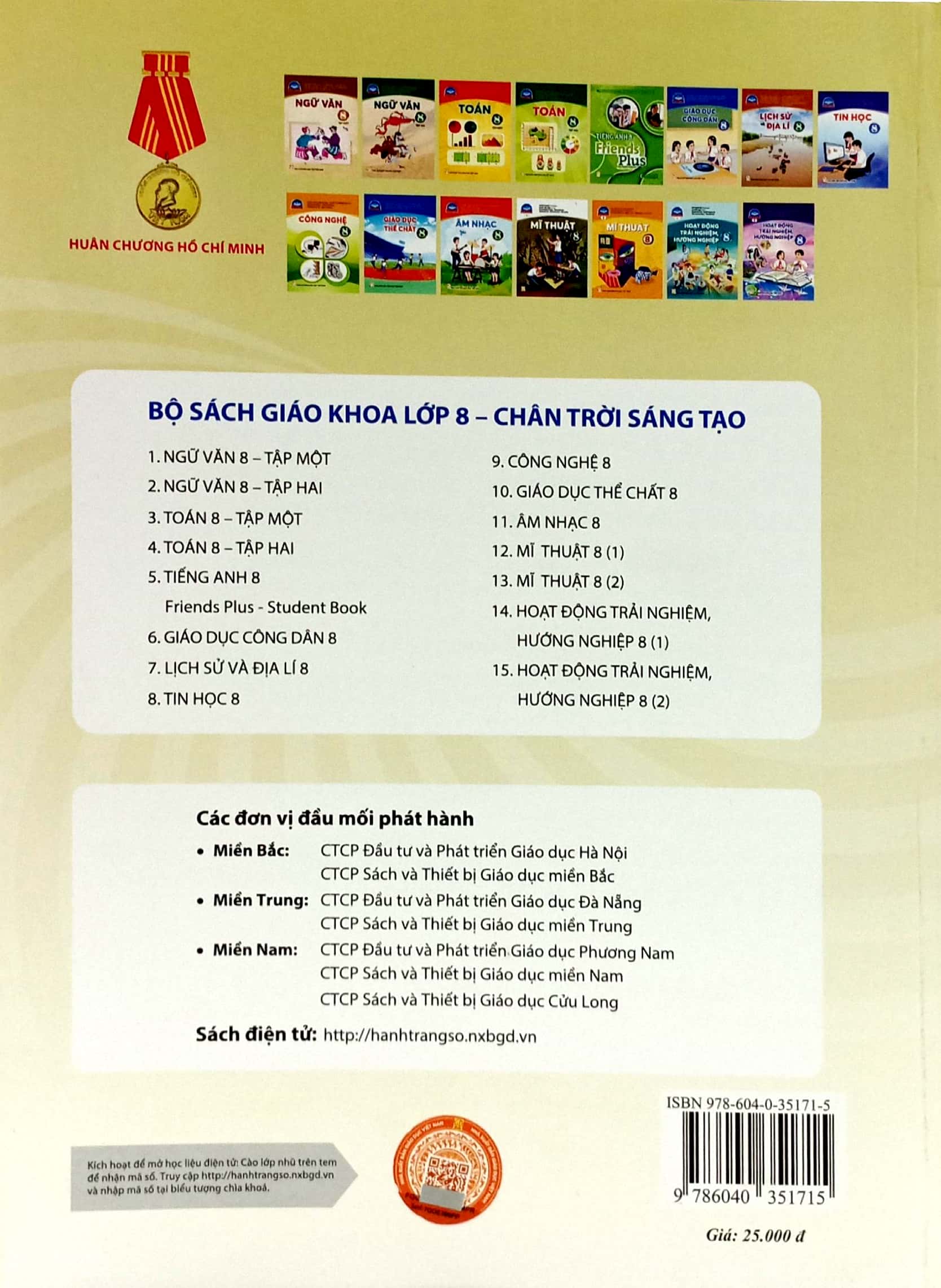 lịch sử và địa lí 8 (chân trời sáng tạo) (chuẩn)