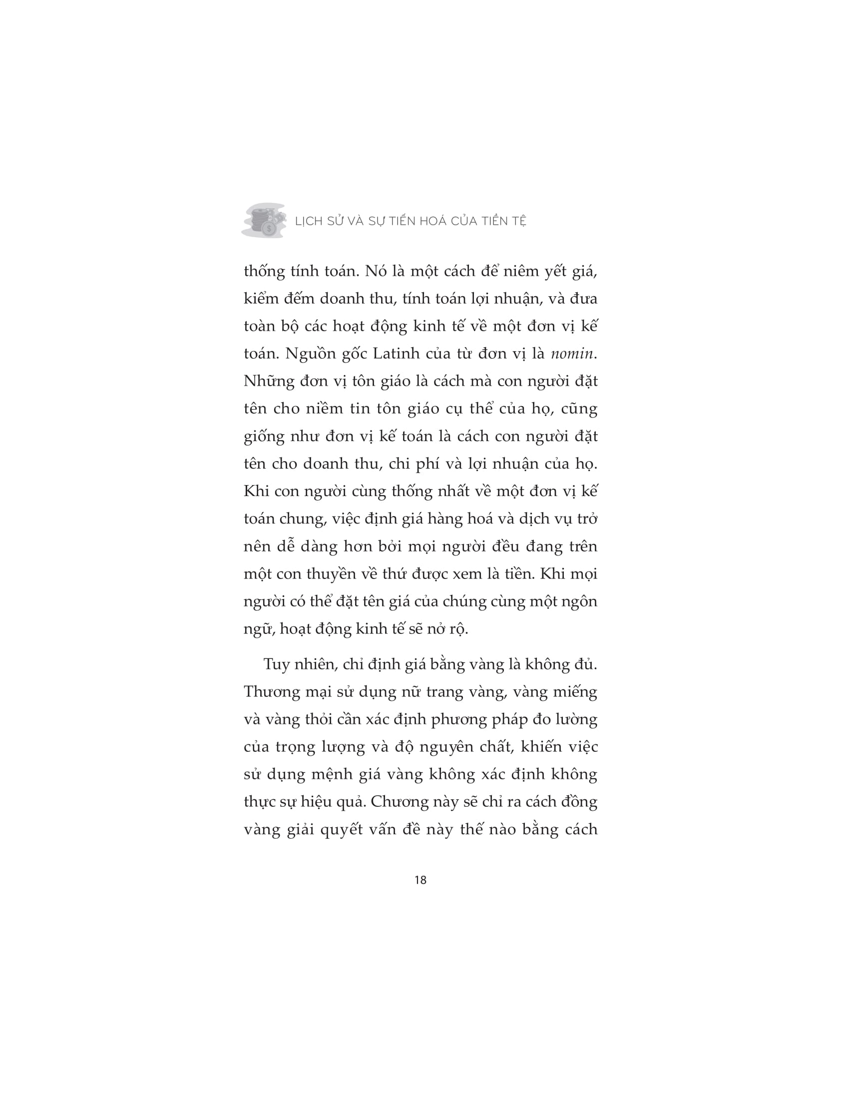 lịch sử và sự tiến hóa của tiền tệ