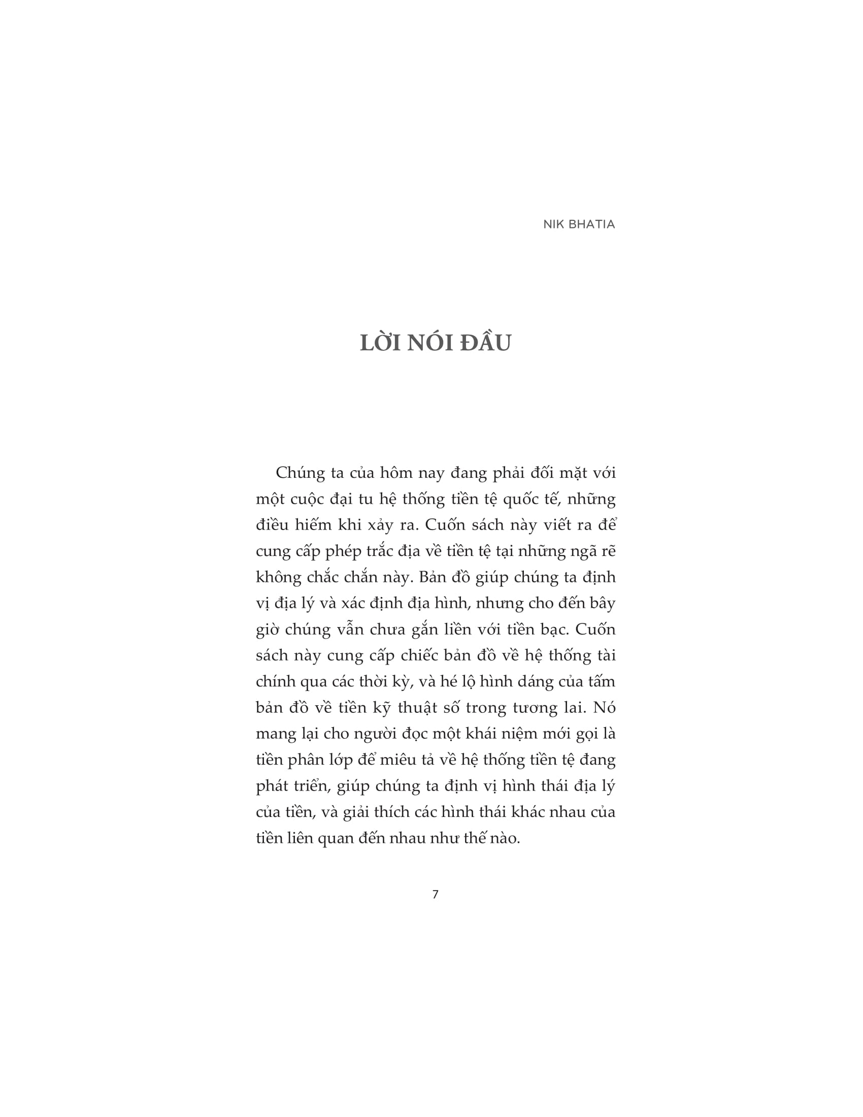 lịch sử và sự tiến hóa của tiền tệ