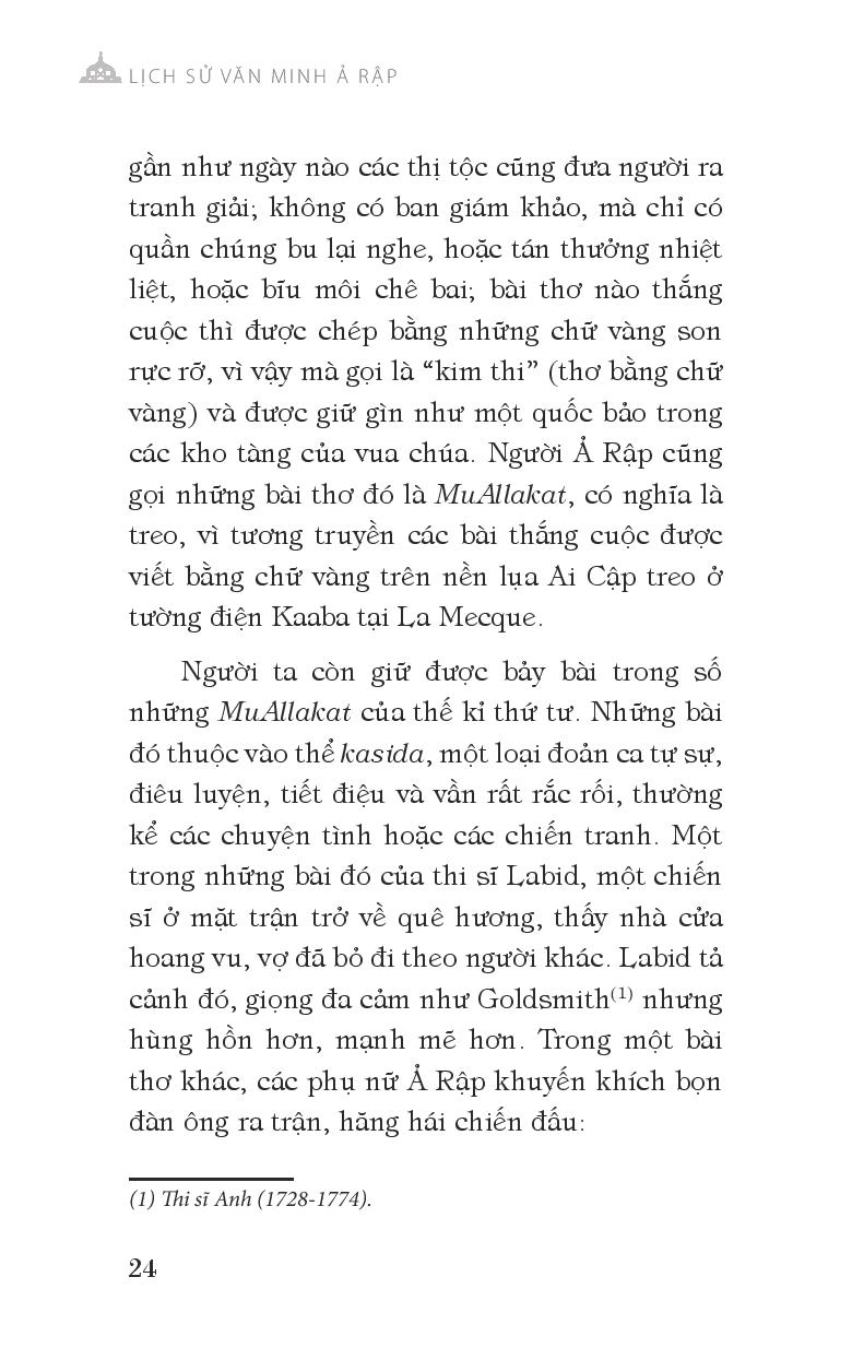 lịch sử văn minh ả rập - nguyễn hiến lê