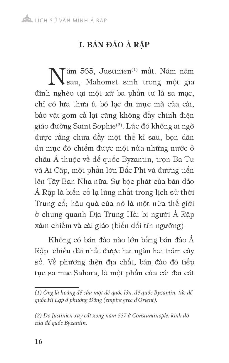 lịch sử văn minh ả rập - nguyễn hiến lê
