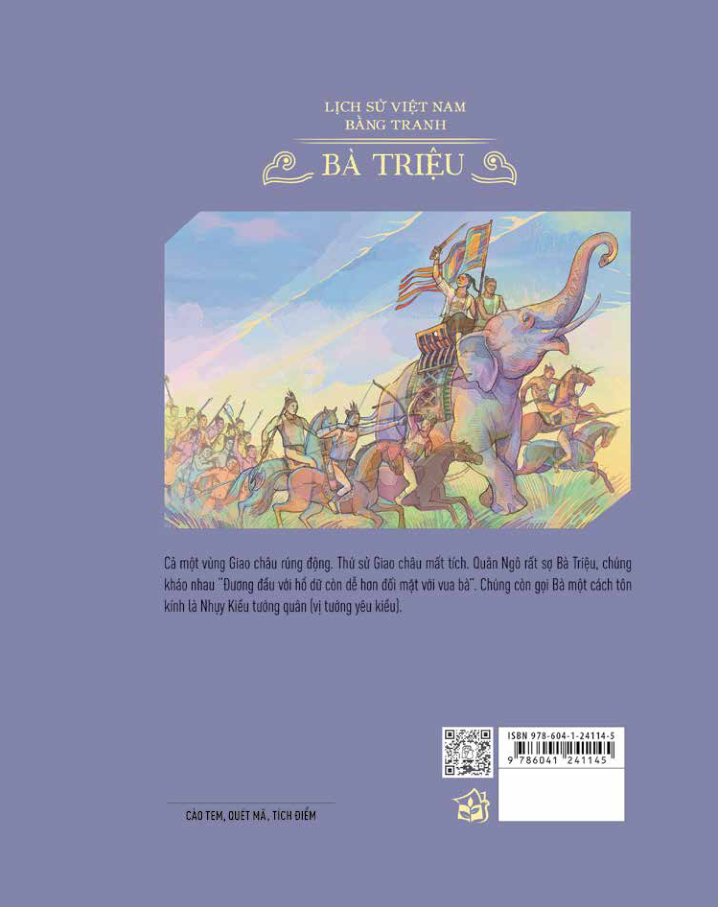 lịch sử việt nam bằng tranh - bà triệu (bản màu)