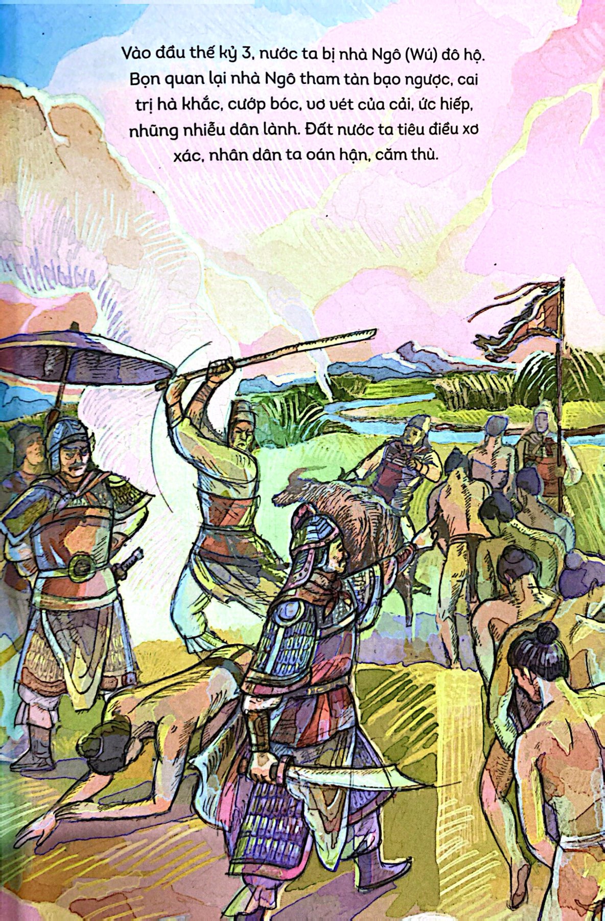 lịch sử việt nam bằng tranh - bà triệu (bản màu)