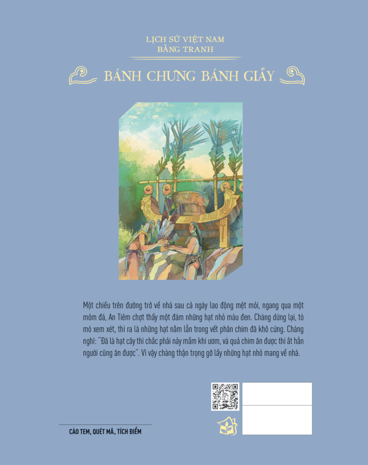 lịch sử việt nam bằng tranh - bánh chưng bánh giầy