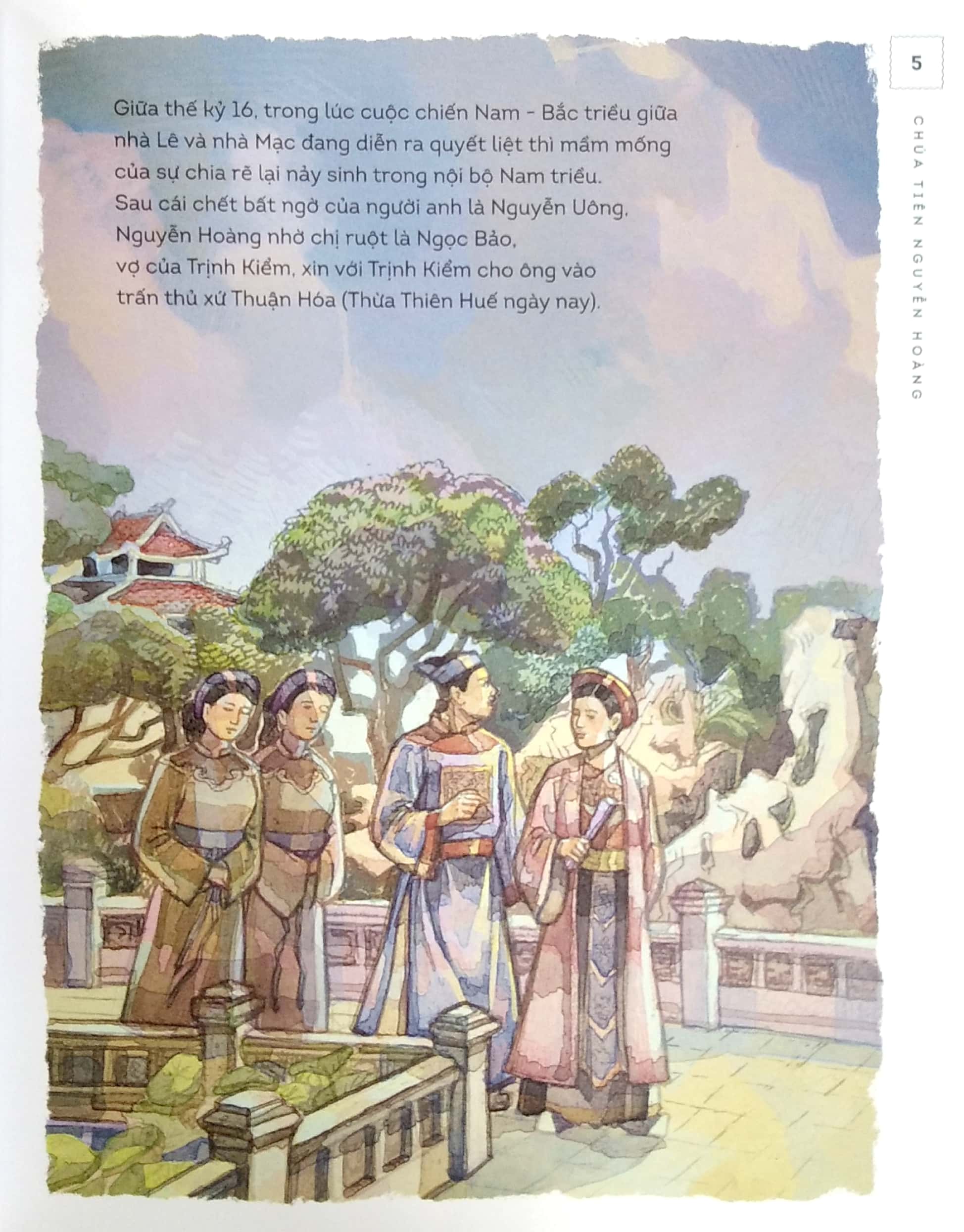 lịch sử việt nam bằng tranh - chúa tiên nguyễn hoàng