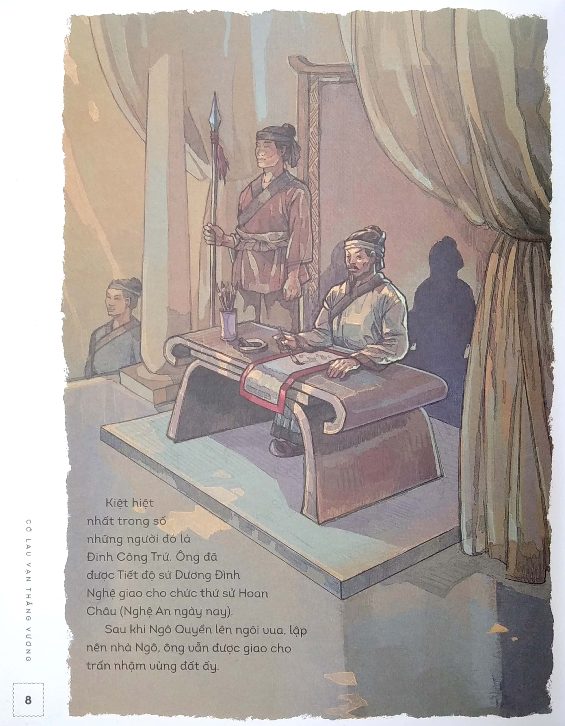 lịch sử việt nam bằng tranh - cờ lau vạn thắng vương (bản màu)