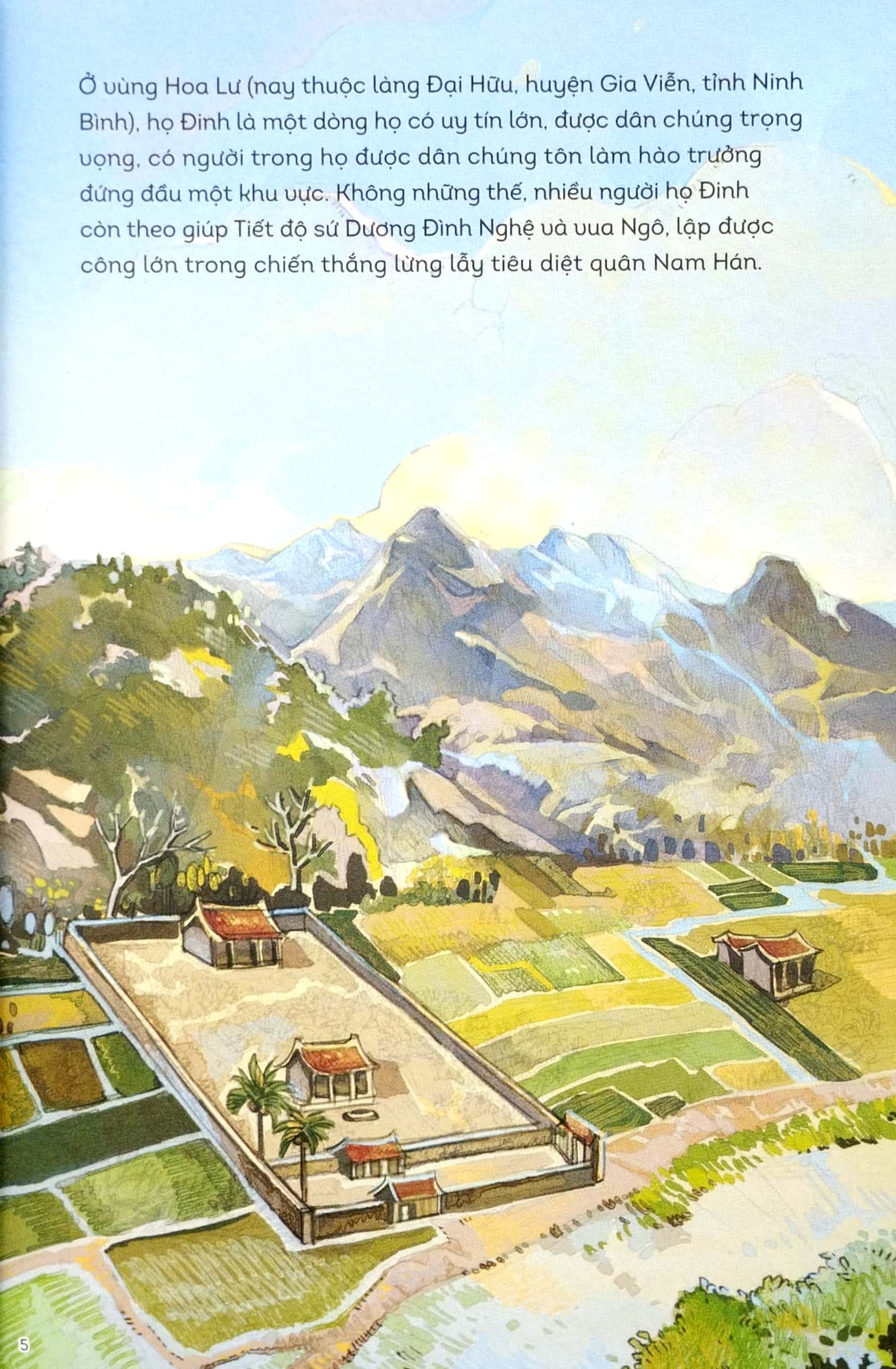 lịch sử việt nam bằng tranh - cờ lau vạn thắng vương (bản màu) (tái bản 2023)