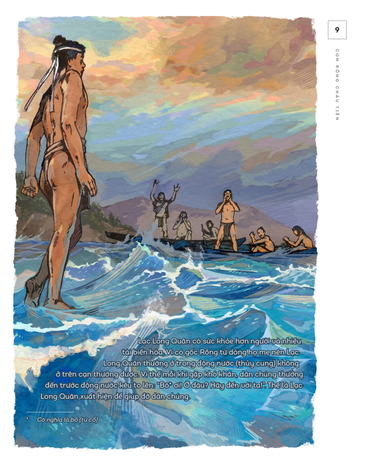 lịch sử việt nam bằng tranh - con rồng cháu tiên (bản màu) (tái bản 2023)