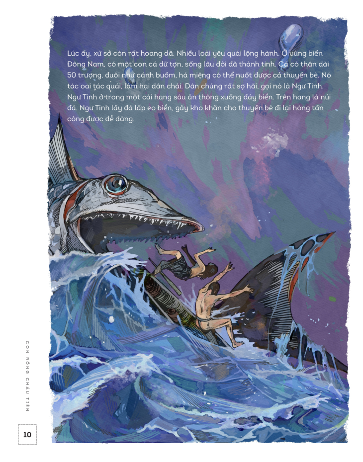 lịch sử việt nam bằng tranh - con rồng cháu tiên (bản màu) (tái bản 2023)