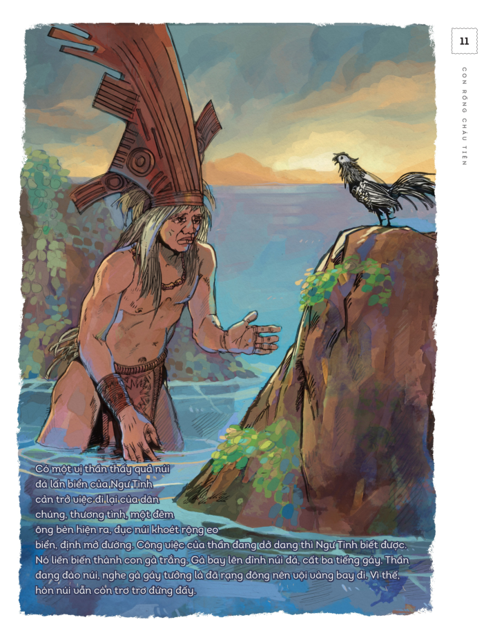 lịch sử việt nam bằng tranh - con rồng cháu tiên (bản màu) (tái bản 2023)