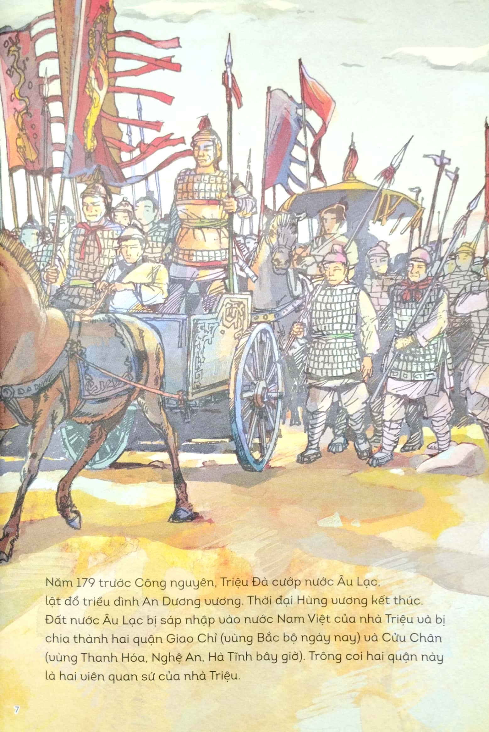 lịch sử việt nam bằng tranh - hai bà trưng (bản màu) (tái bản 2023)
