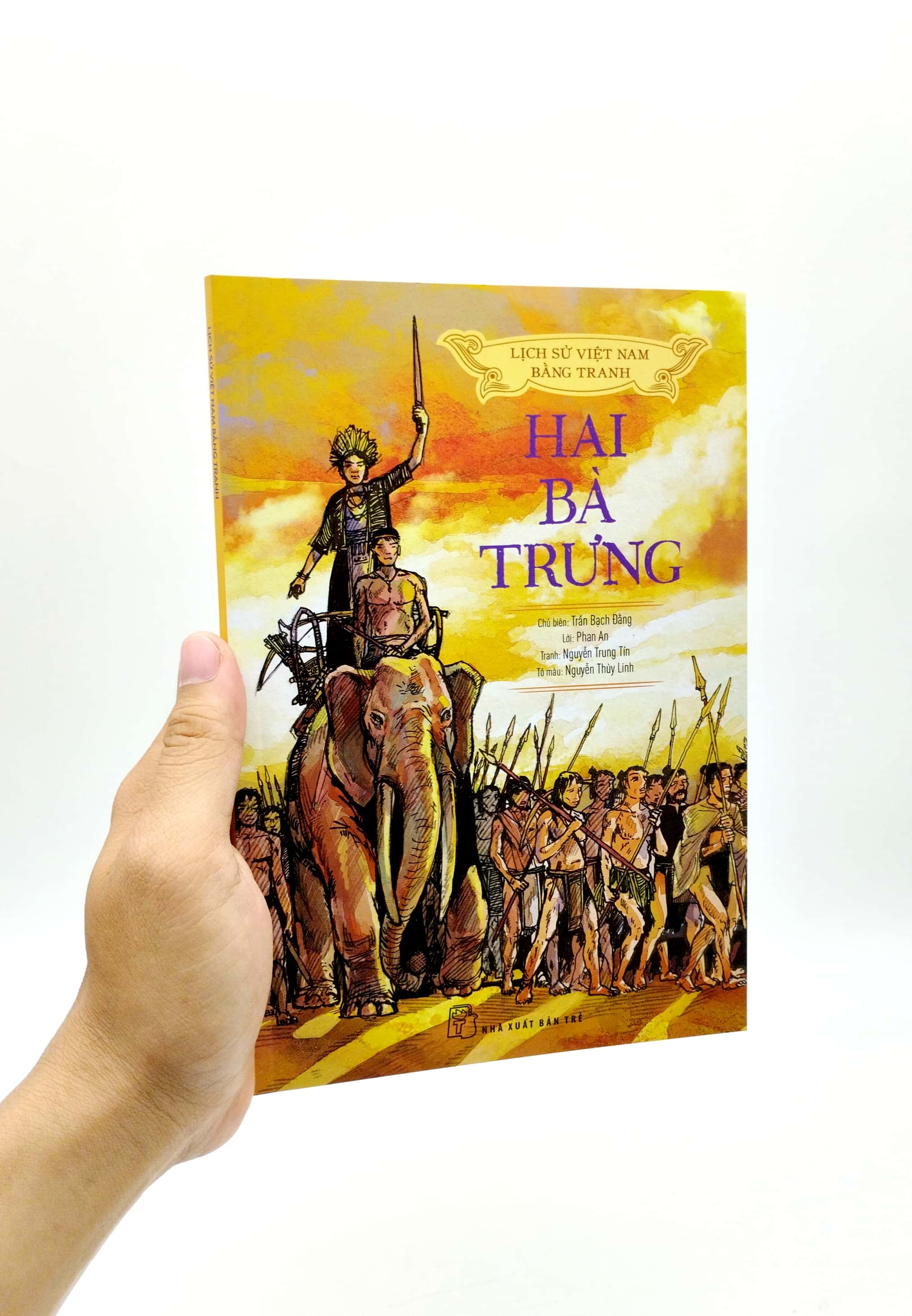 lịch sử việt nam bằng tranh - hai bà trưng (bản màu) (tái bản 2023)