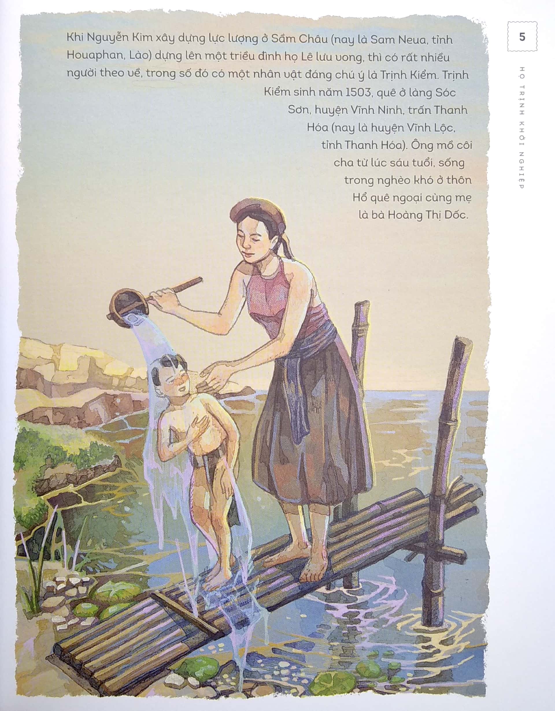 lịch sử việt nam bằng tranh - họ trịnh khởi nghiệp