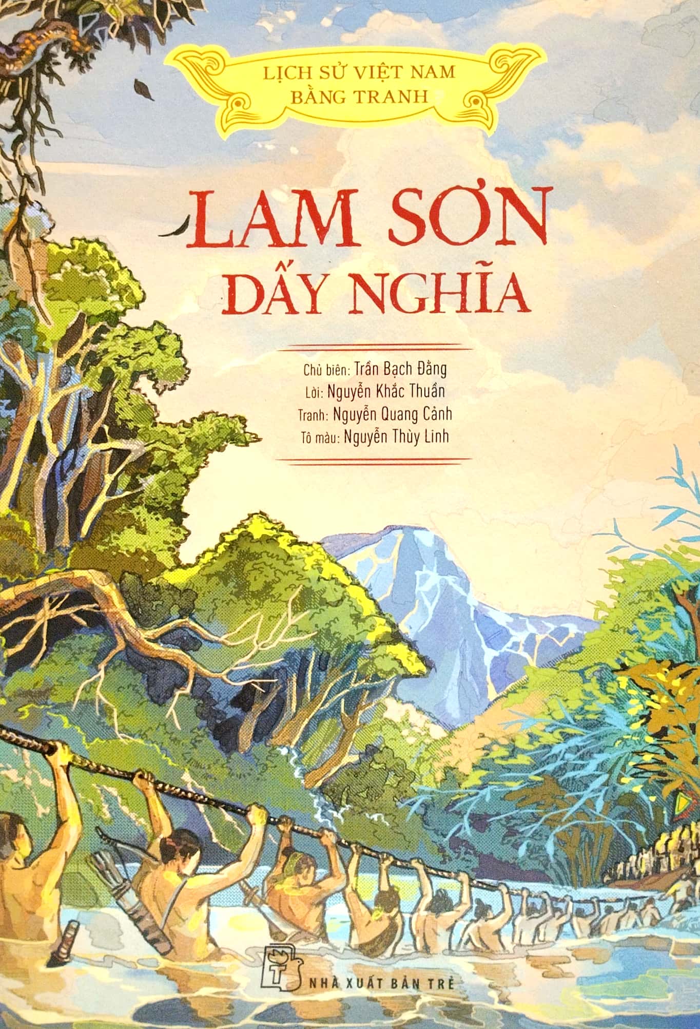 lịch sử việt nam bằng tranh - lam sơn dấy nghĩa (bản màu) (tái bản 2023)