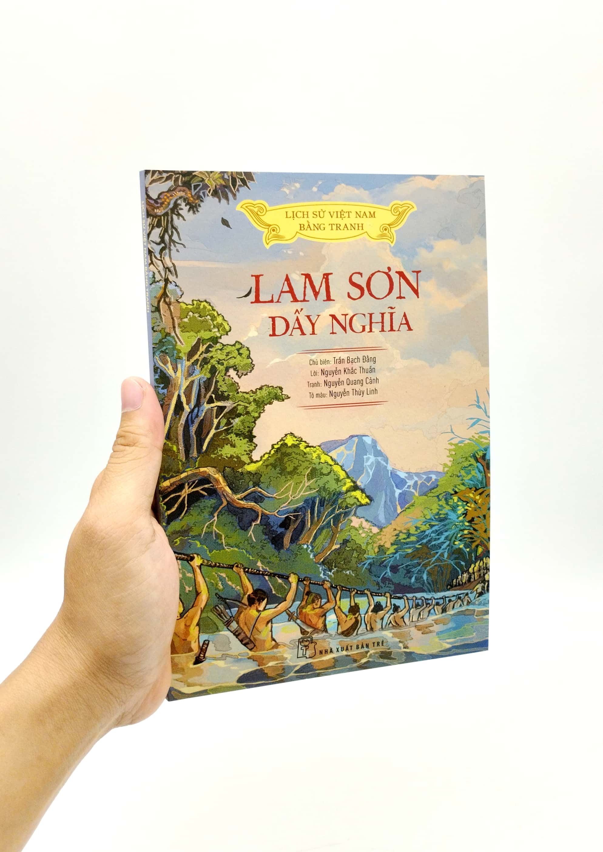 lịch sử việt nam bằng tranh - lam sơn dấy nghĩa (bản màu) (tái bản 2023)