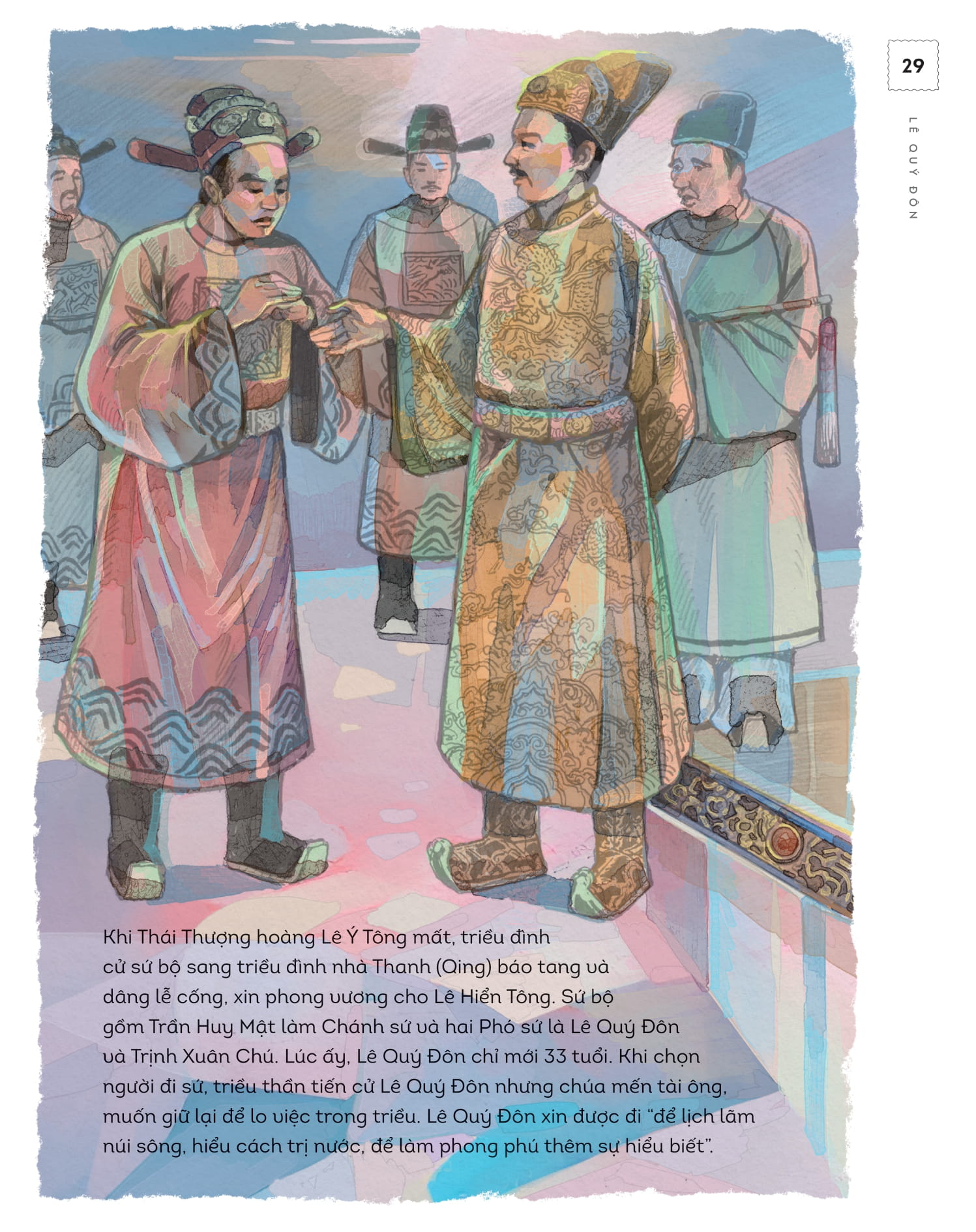 lịch sử việt nam bằng tranh: lê quý đôn (bản màu)