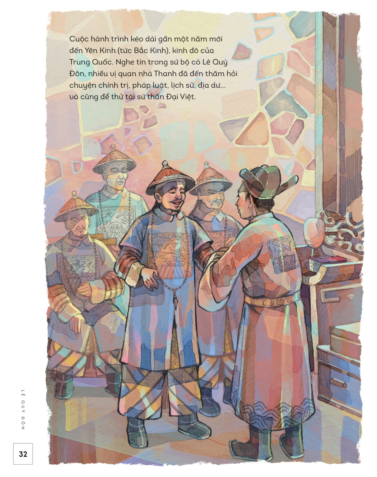 lịch sử việt nam bằng tranh: lê quý đôn (bản màu)