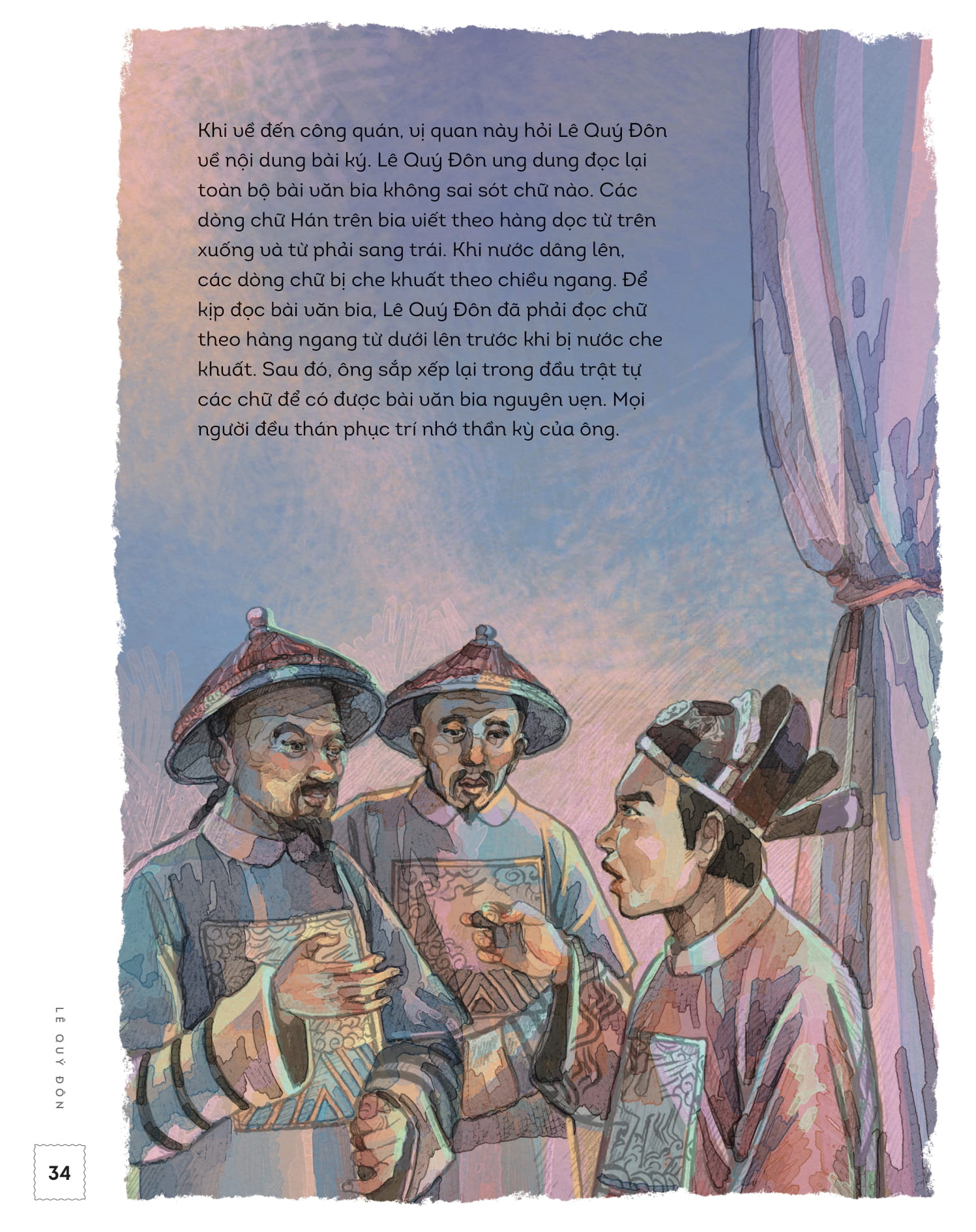 lịch sử việt nam bằng tranh: lê quý đôn (bản màu)