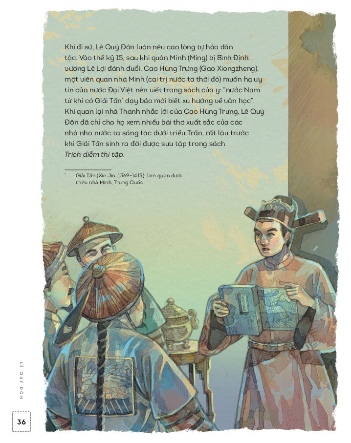 lịch sử việt nam bằng tranh - lê quý đôn (bản màu) (tái bản 2023)