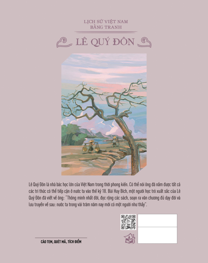 lịch sử việt nam bằng tranh - lê quý đôn (bản màu) (tái bản 2023)