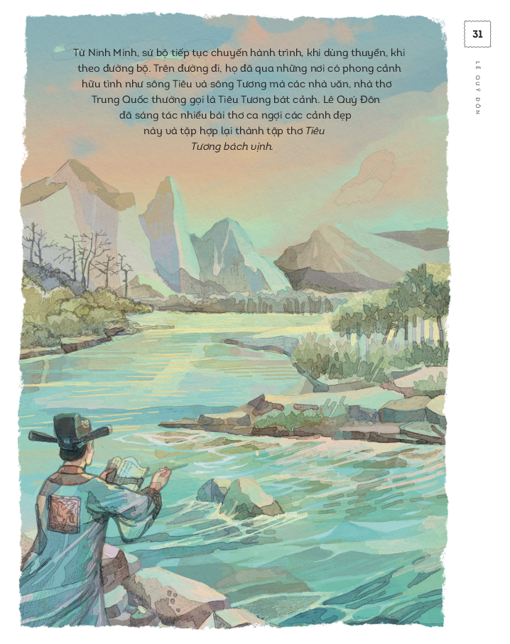 lịch sử việt nam bằng tranh - lê quý đôn (bản màu) (tái bản 2023)