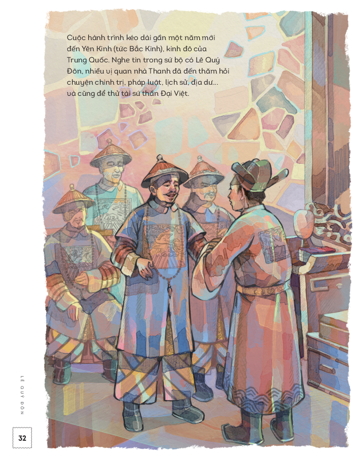 lịch sử việt nam bằng tranh - lê quý đôn (bản màu) (tái bản 2023)