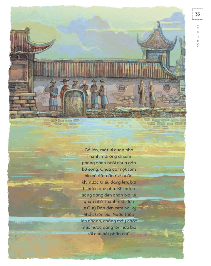 lịch sử việt nam bằng tranh - lê quý đôn (bản màu) (tái bản 2023)