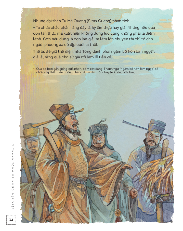 lịch sử việt nam bằng tranh: lý thánh tông và nước đại việt (bản màu)