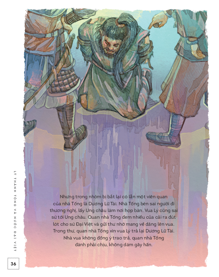 lịch sử việt nam bằng tranh: lý thánh tông và nước đại việt (bản màu)