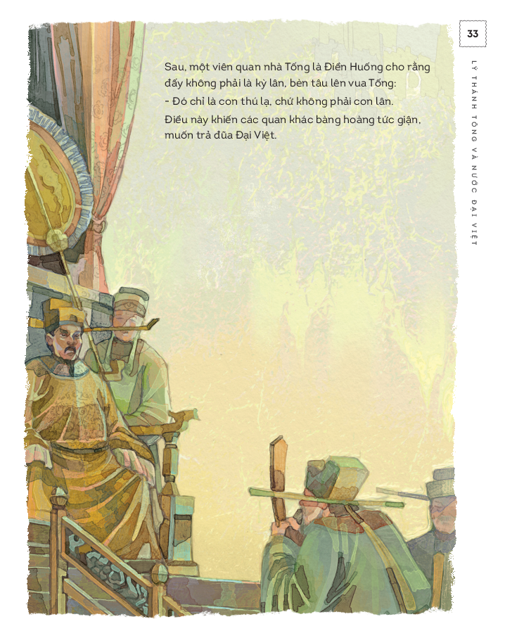 lịch sử việt nam bằng tranh - lý thánh tông và nước đại việt (bản màu) (tái bản 2023)