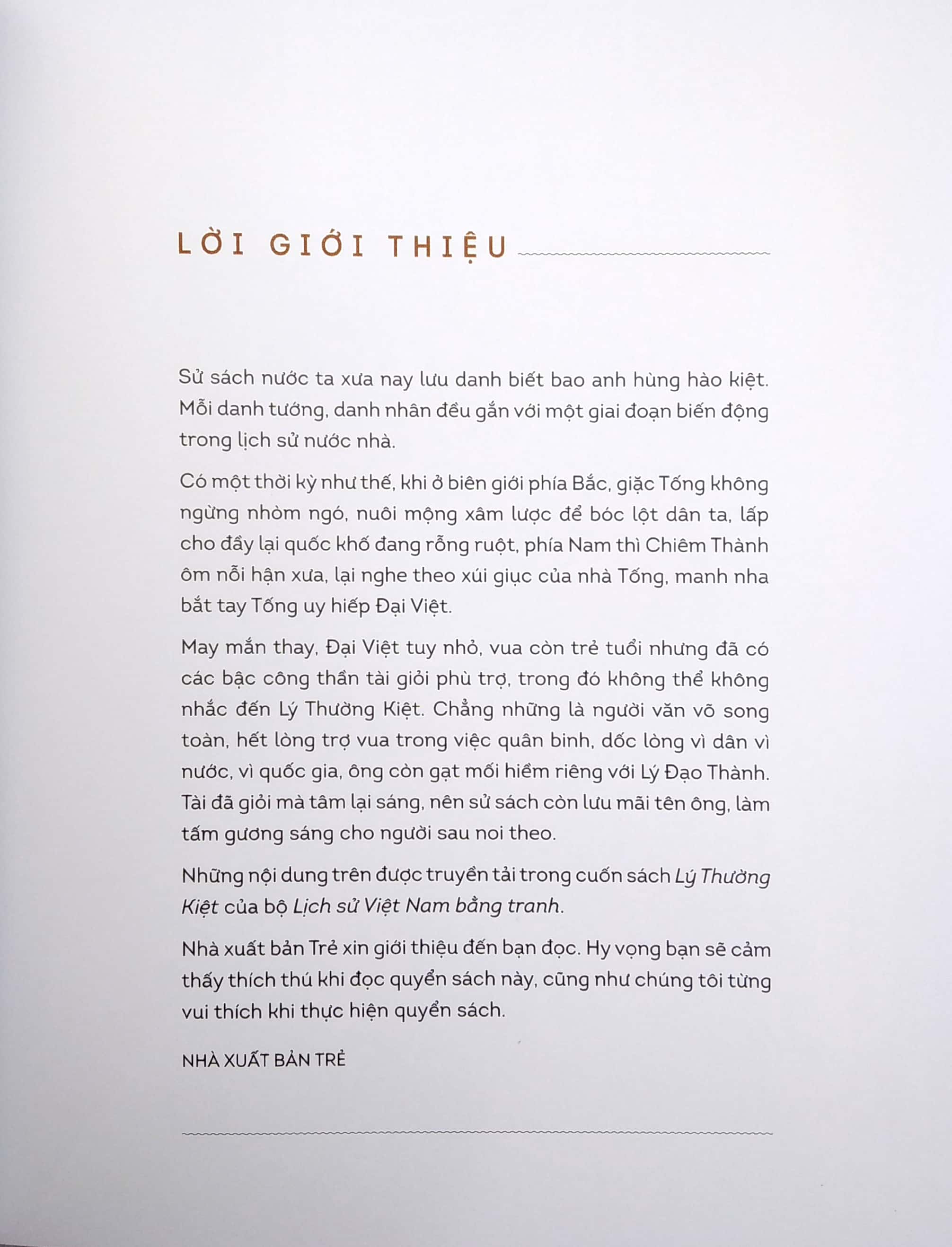 lịch sử việt nam bằng tranh - lý thường kiệt (bản màu)