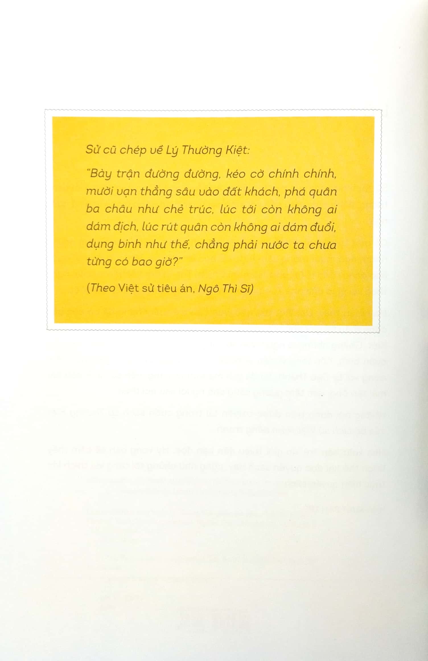lịch sử việt nam bằng tranh - lý thường kiệt (bản màu) (tái bản 2023)