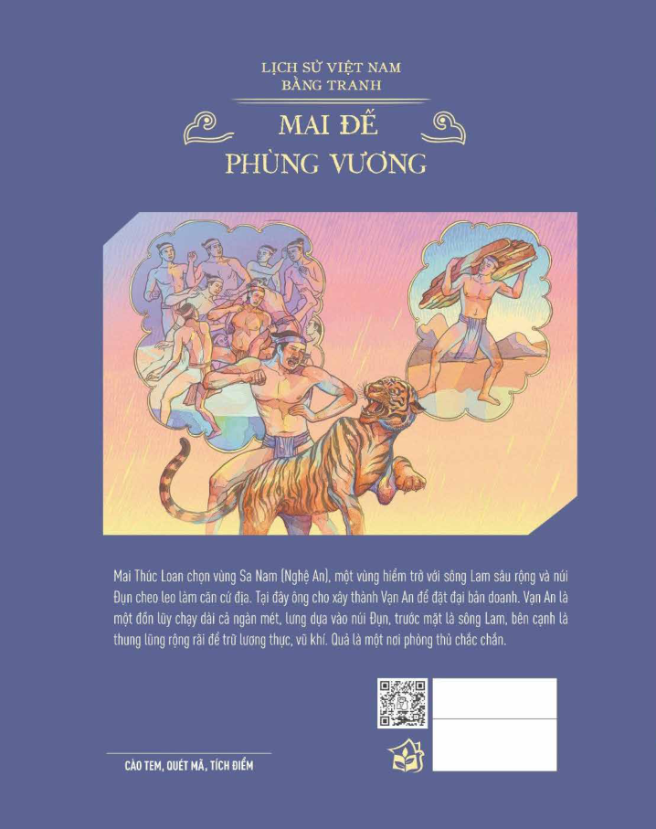 lịch sử việt nam bằng tranh - mai đế-phùng vương - bản màu