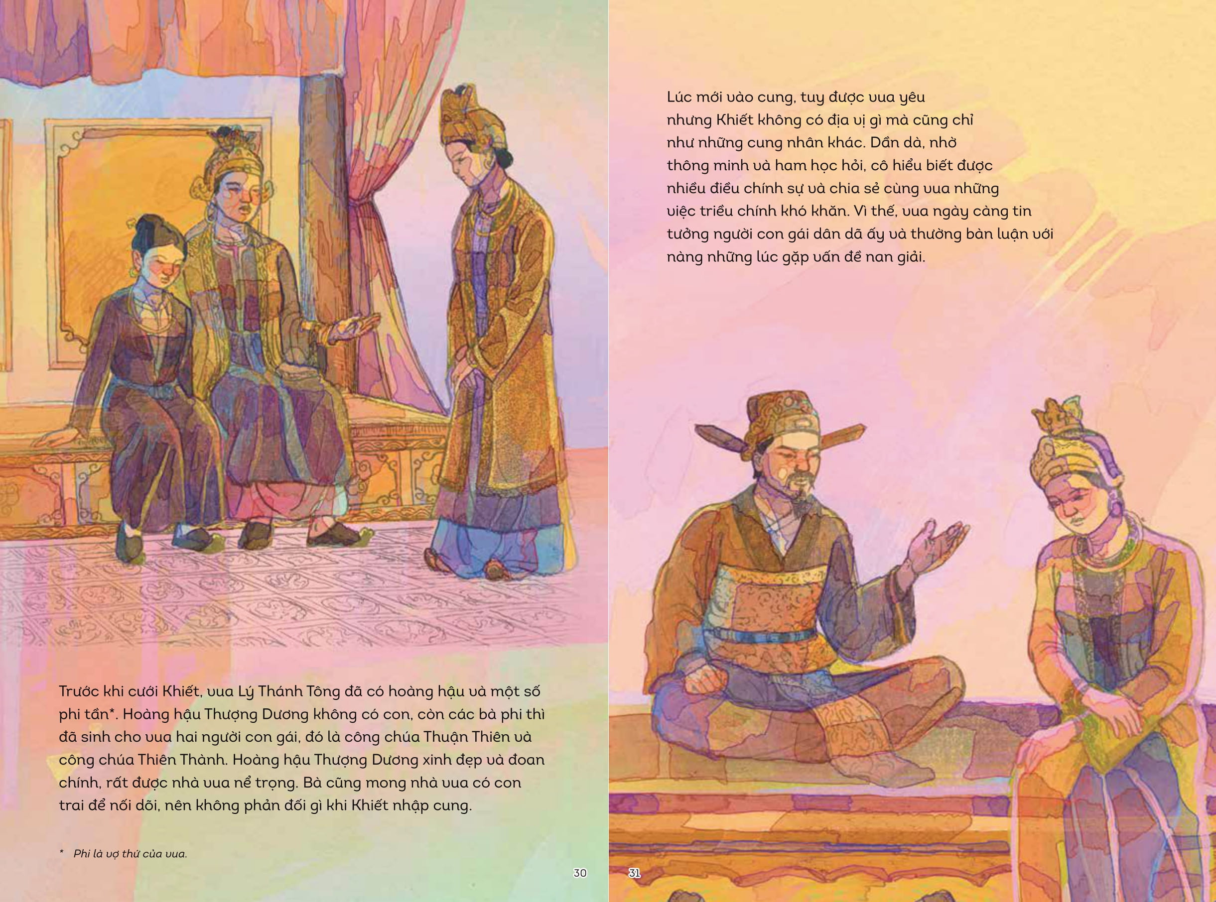 lịch sử việt nam bằng tranh - nguyên phi ỷ lan (bản màu)