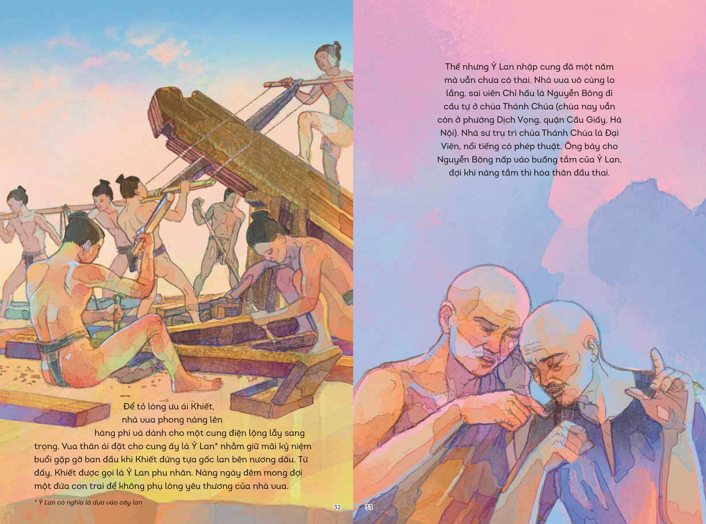 lịch sử việt nam bằng tranh - nguyên phi ỷ lan (bản màu)