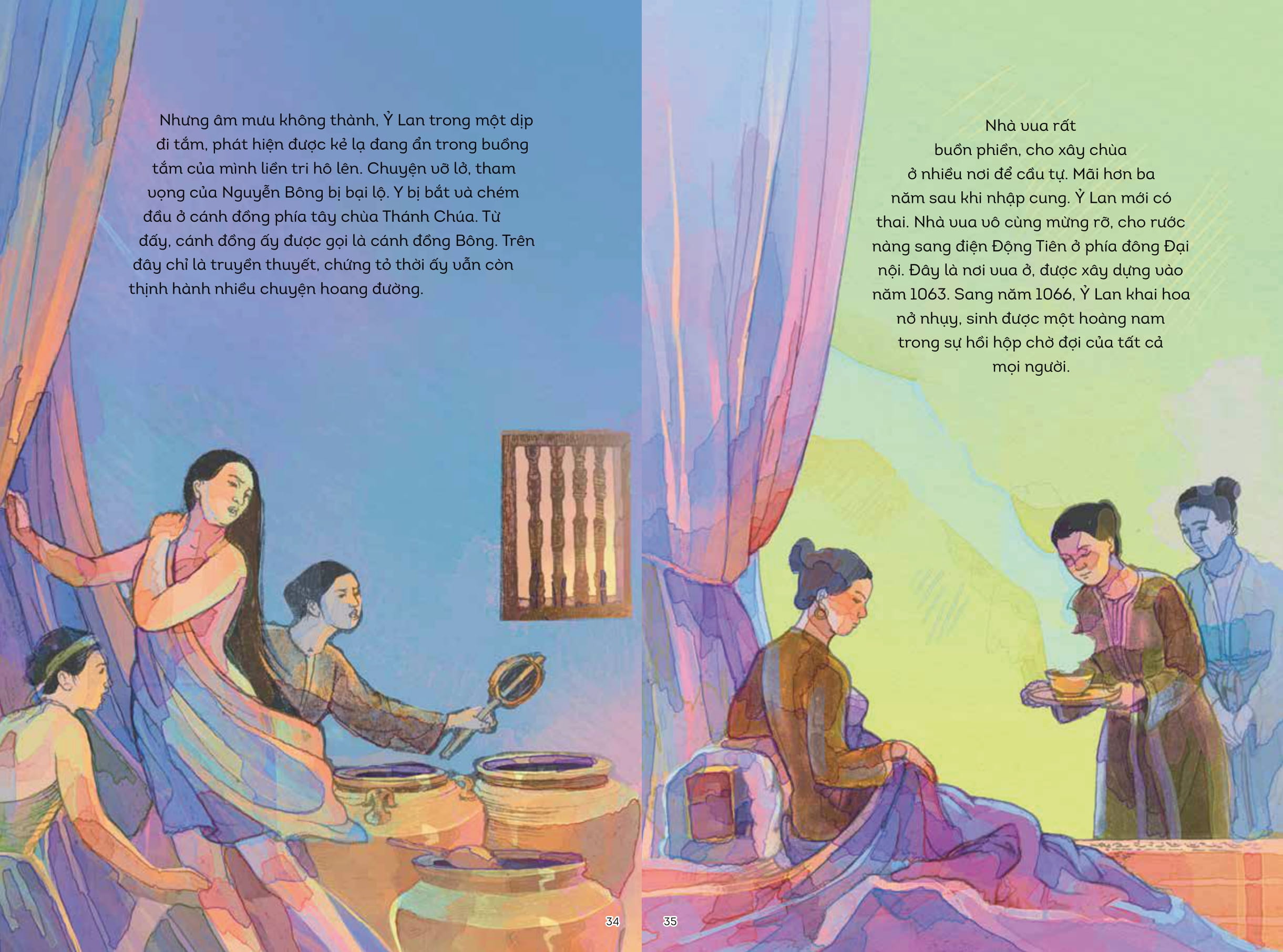 lịch sử việt nam bằng tranh - nguyên phi ỷ lan (bản màu)