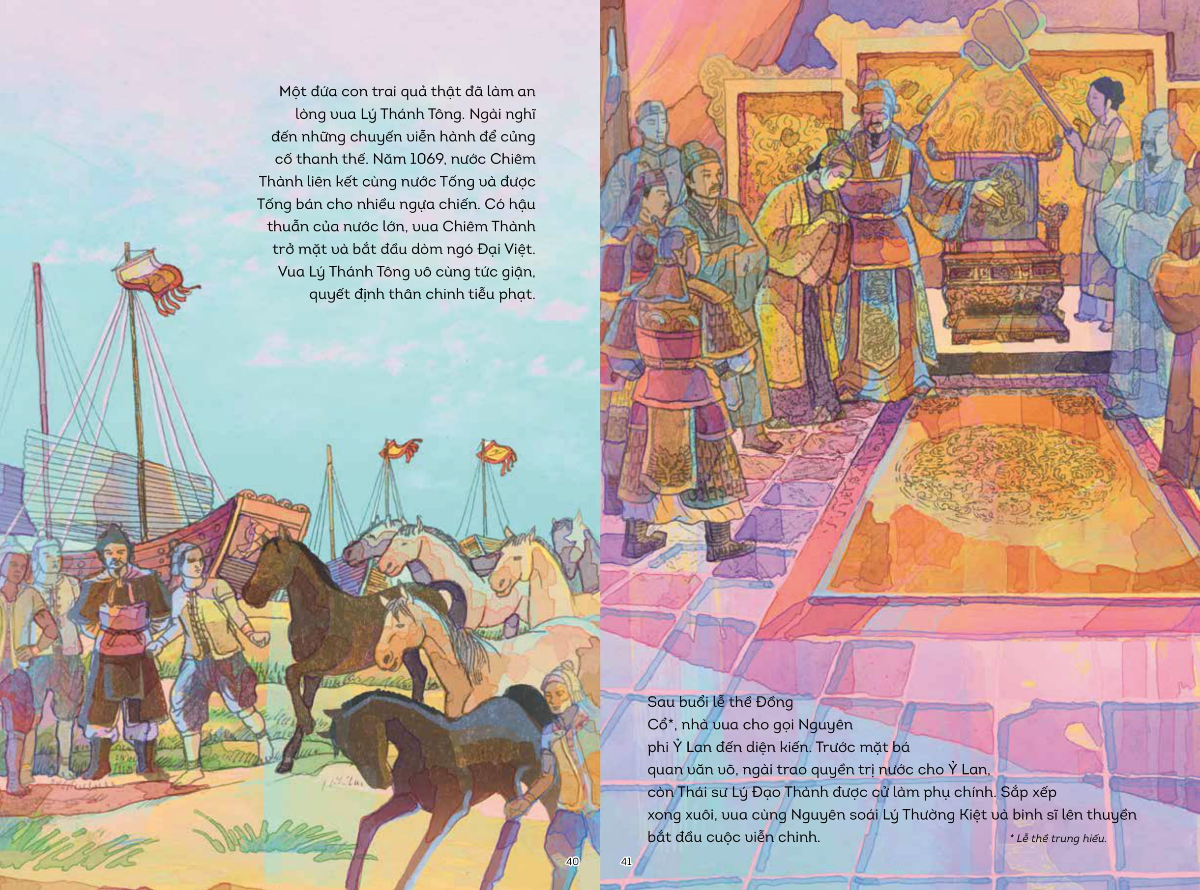 lịch sử việt nam bằng tranh - nguyên phi ỷ lan (bản màu)