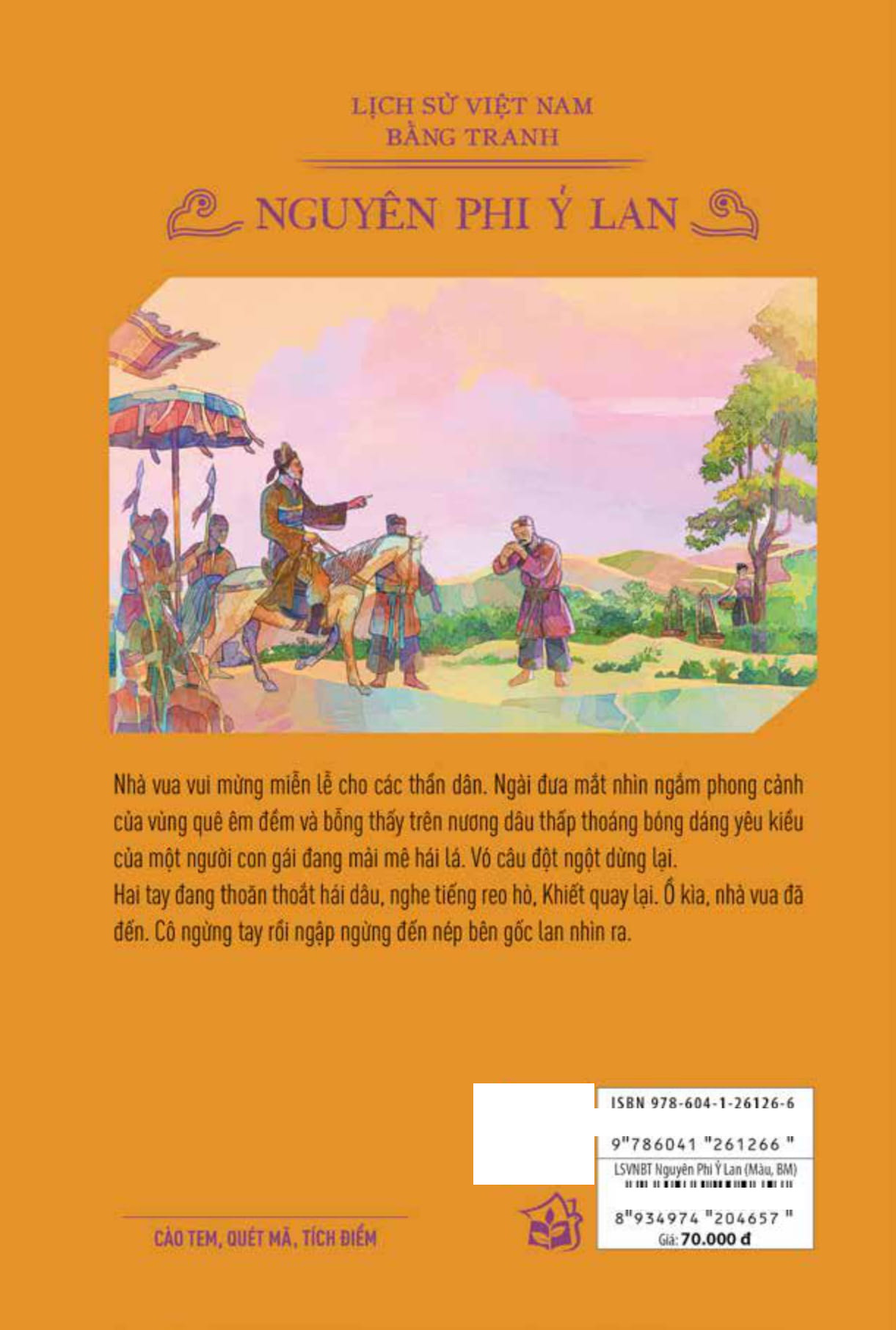 lịch sử việt nam bằng tranh - nguyên phi ỷ lan (bản màu)