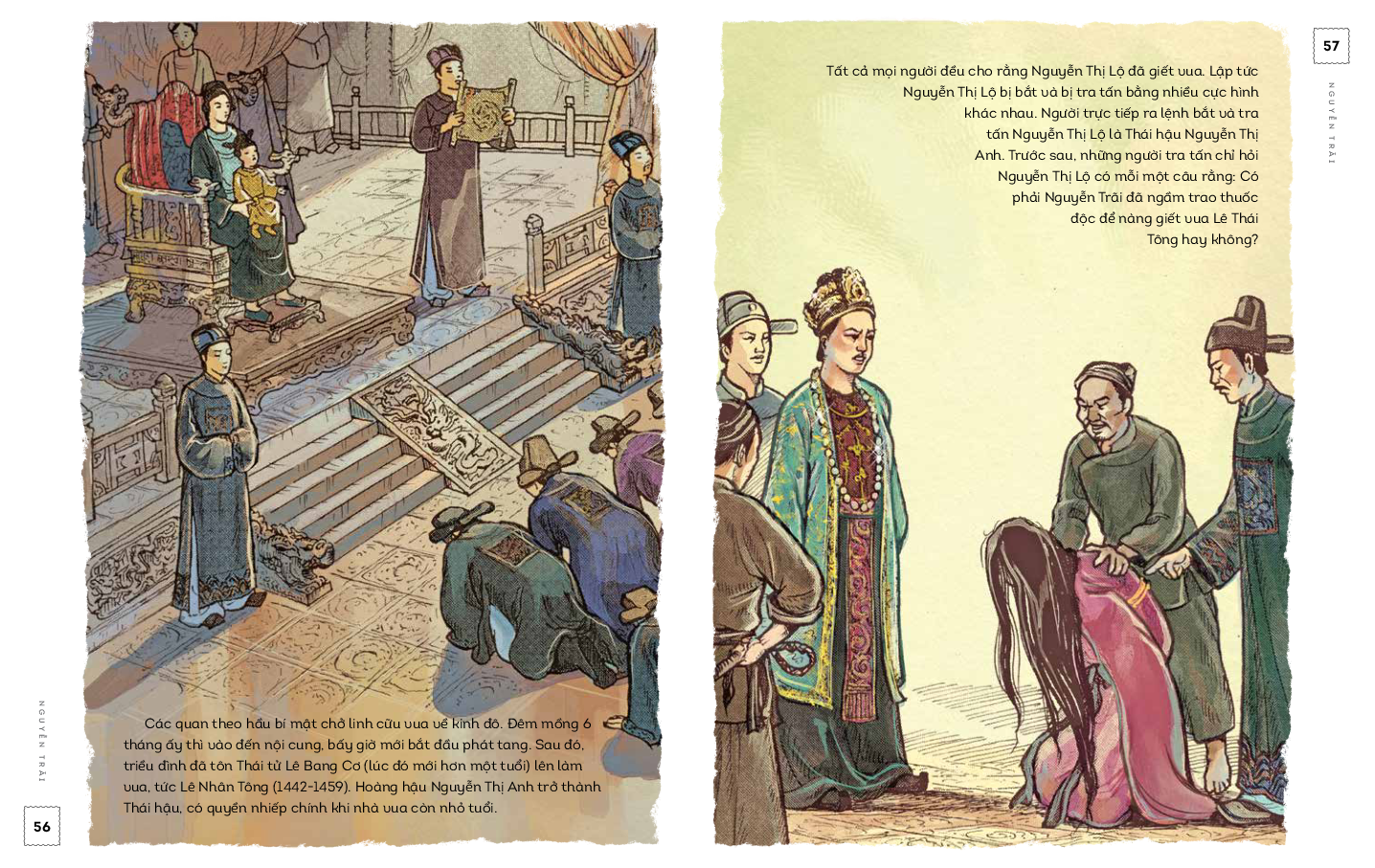 lịch sử việt nam bằng tranh - nguyễn trãi (bản màu) (tái bản 2023)