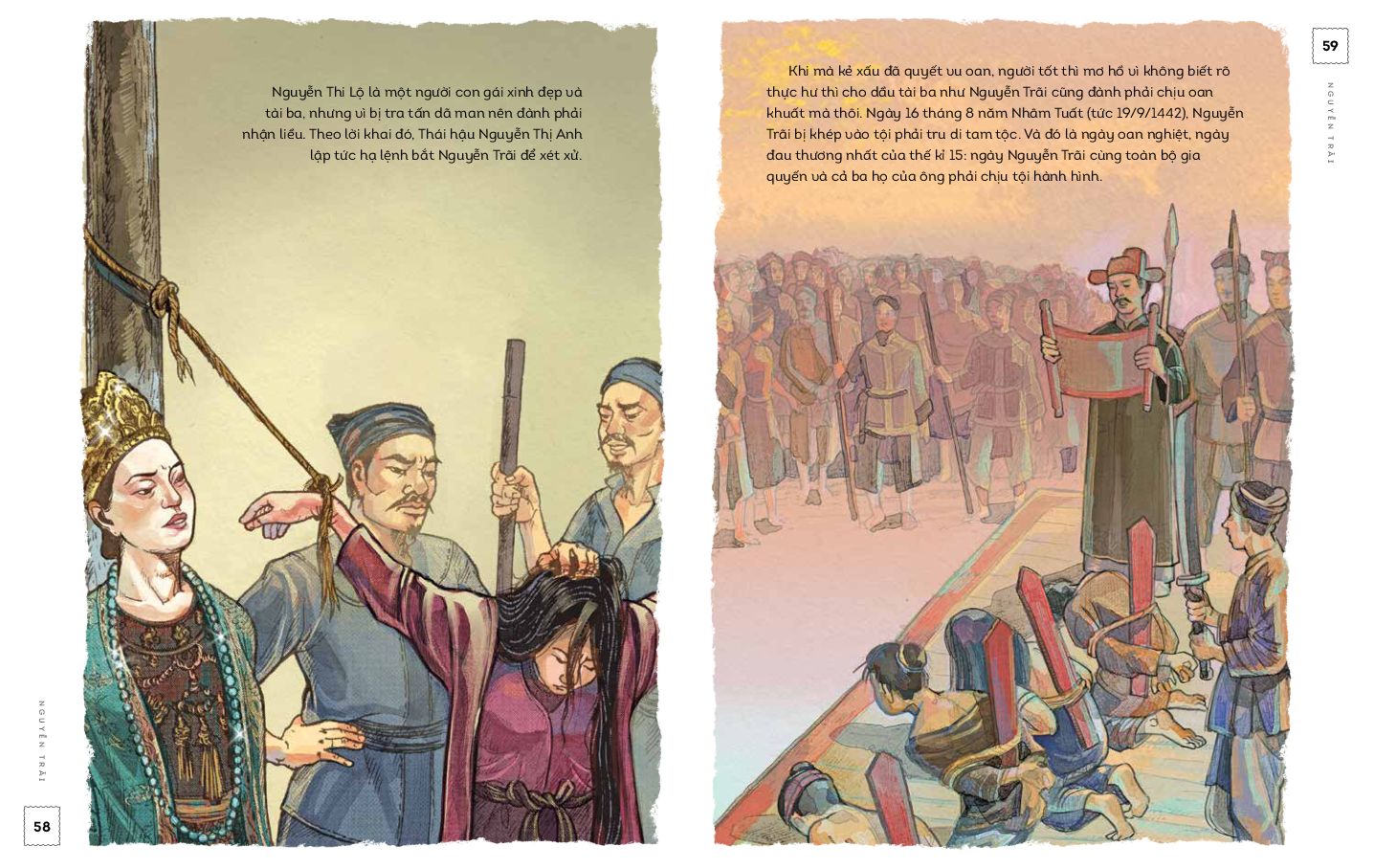 lịch sử việt nam bằng tranh - nguyễn trãi (bản màu) (tái bản 2023)